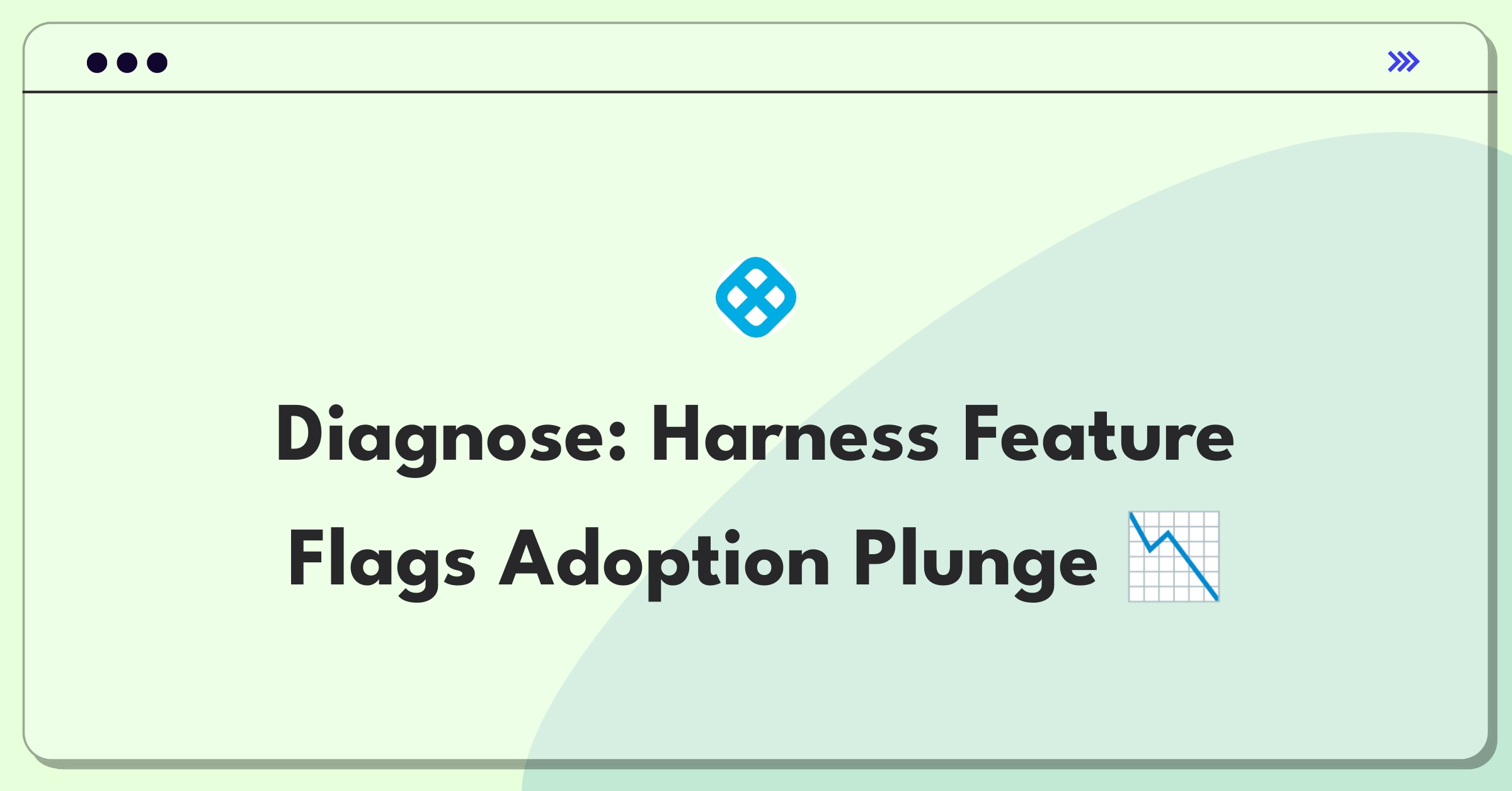 Product Management Root Cause Analysis Question: Investigating Harness Feature Flags adoption rate decline