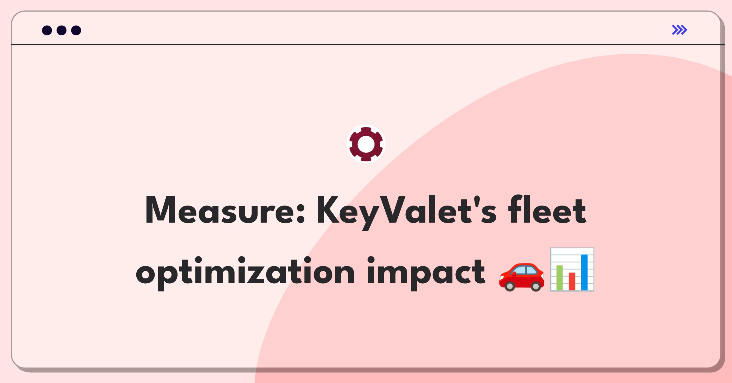 Product Management Analytics Question: Defining success metrics for AssetWorks KeyValet automated motor pool solution