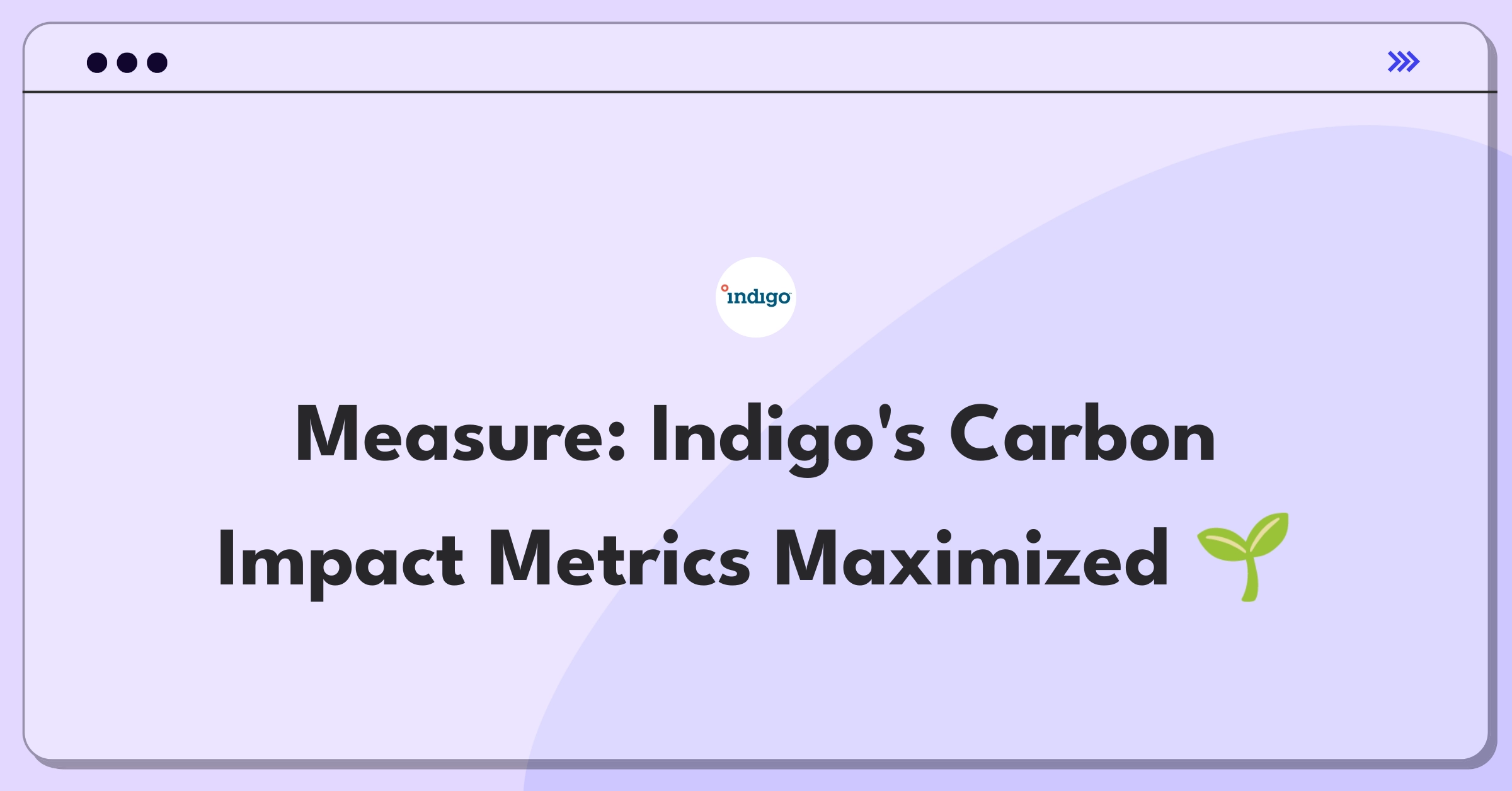 Product Management Metrics Question: Measuring success of agricultural carbon credit program