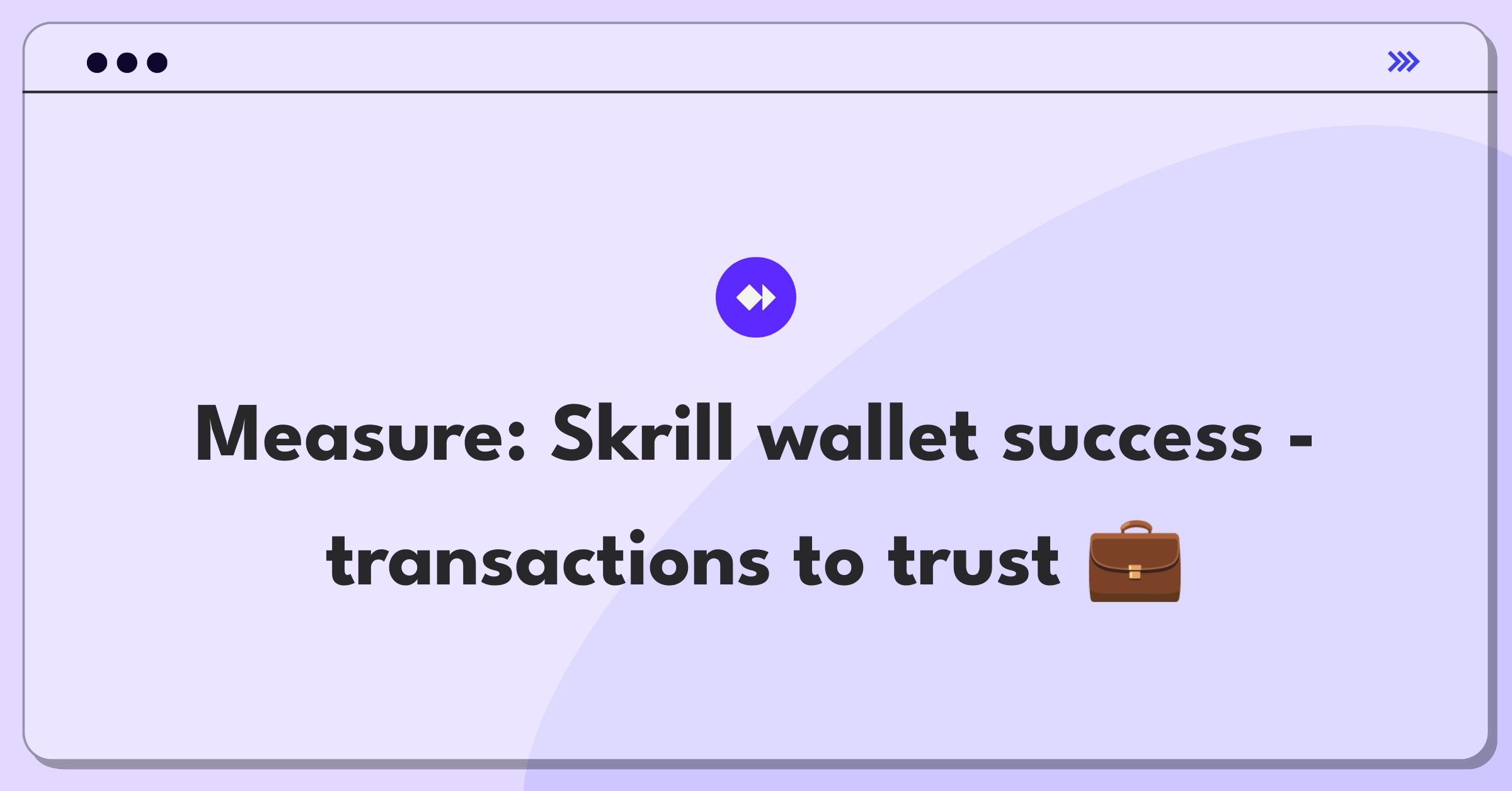 Product Management Analytics Question: Measuring success metrics for Paysafe's Skrill digital wallet service