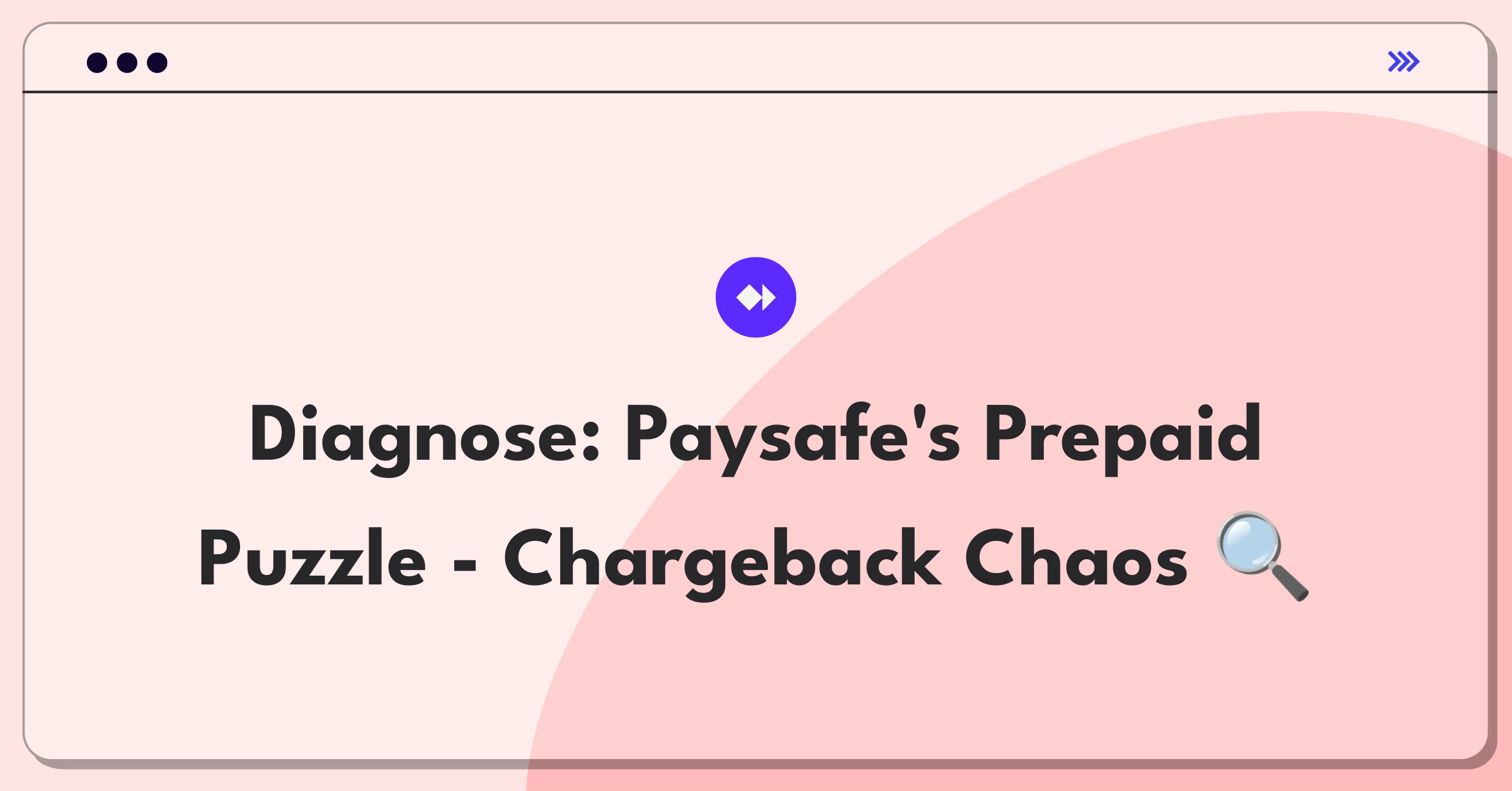 Product Management Root Cause Analysis Question: Investigating increased chargeback rates for Paysafe's prepaid vouchers