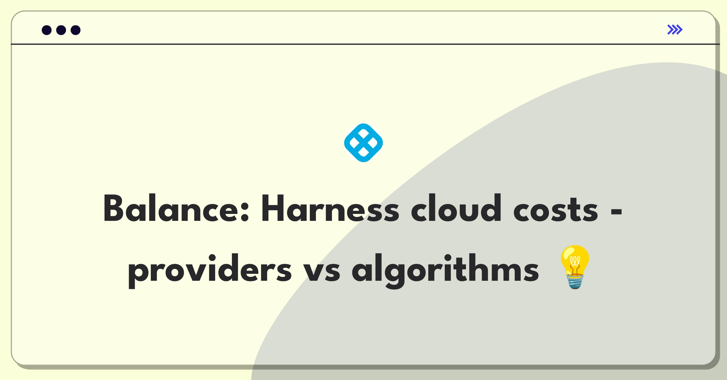 Product Management Trade-Off Question: Harness cloud cost management platform feature prioritization decision