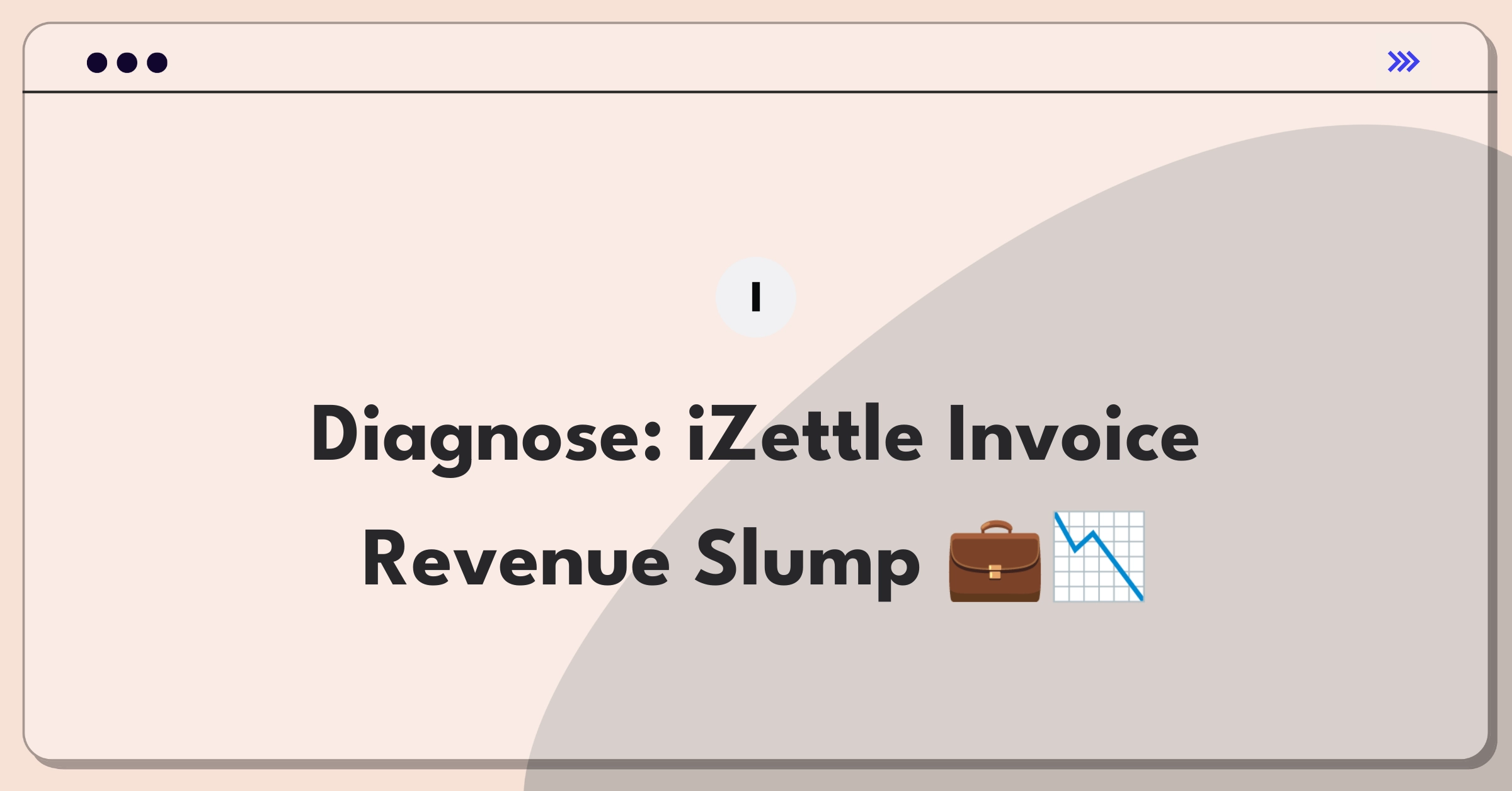 Product Management Root Cause Analysis Question: Investigating iZettle's invoice revenue decline