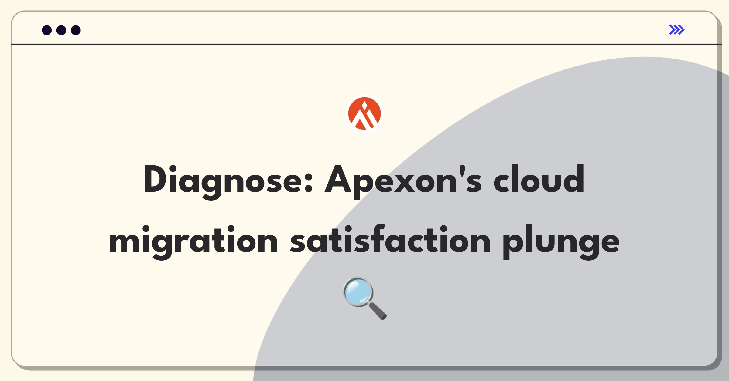 Product Management Root Cause Analysis Question: Investigating cloud migration service satisfaction decline