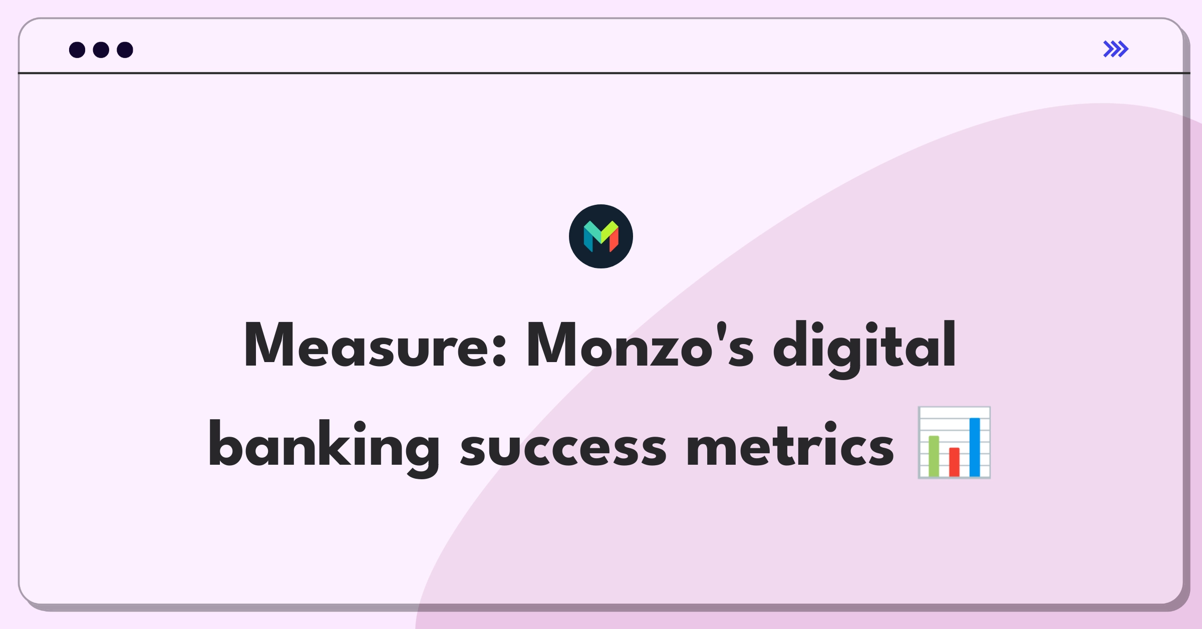 Product Management Analytics Question: Measuring success of Monzo's digital banking platform using key metrics