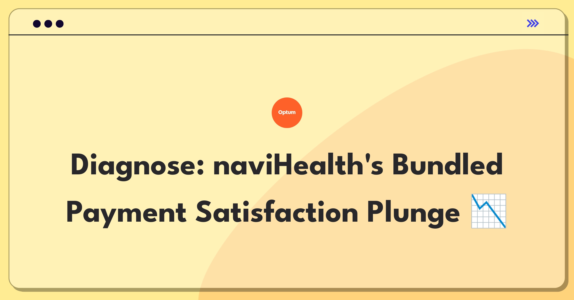 Product Management Root Cause Analysis Question: Investigating customer satisfaction decline in healthcare payment solutions