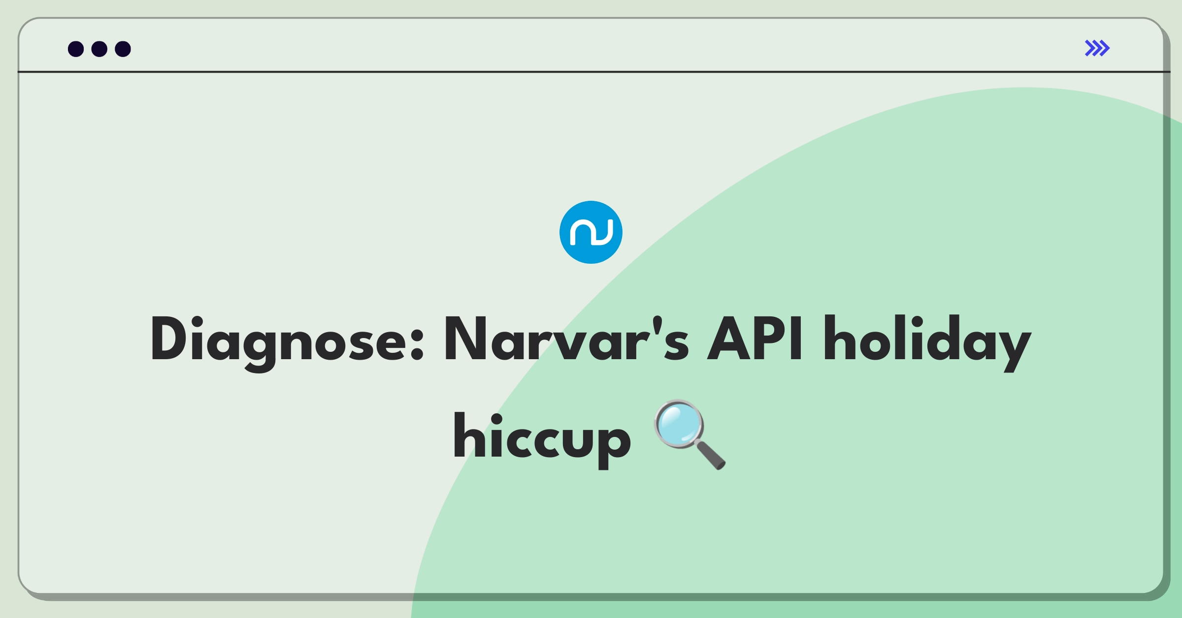 Product Management Root Cause Analysis Question: Investigating Narvar's API error spike during peak shipping periods