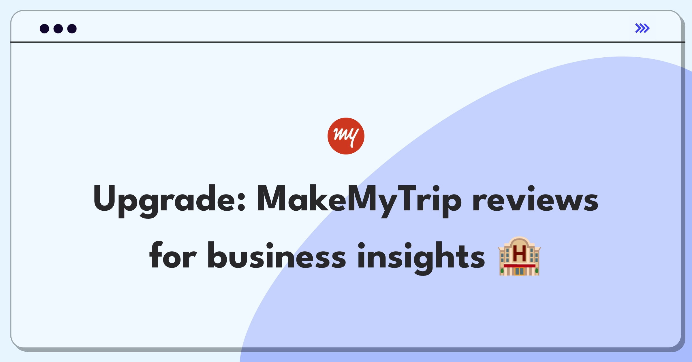 Product Management Improvement Question: Enhancing hotel review features for business travelers on MakeMyTrip platform