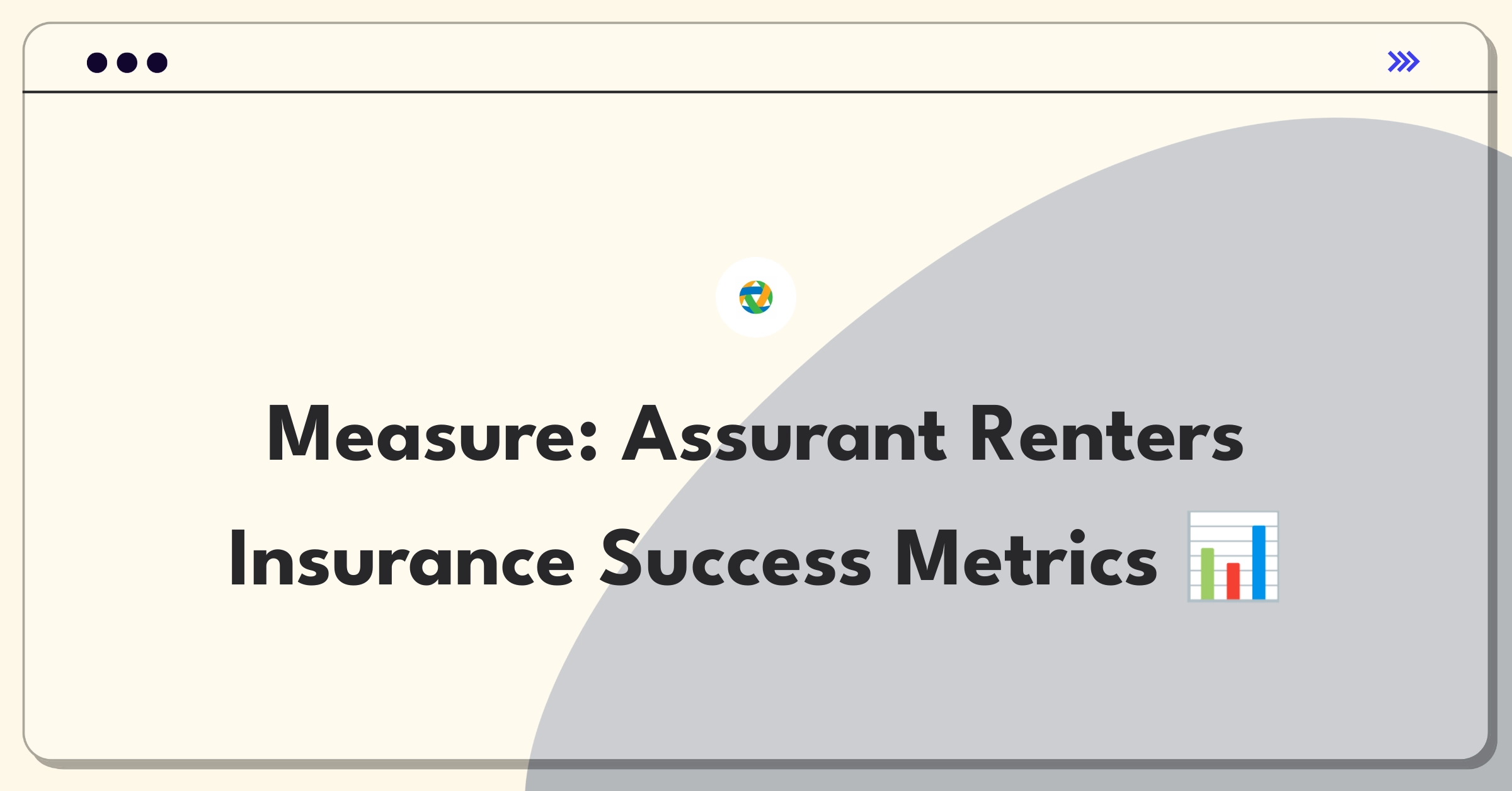 Product Management Metrics Question: Defining success for Assurant's renters insurance offerings through key performance indicators