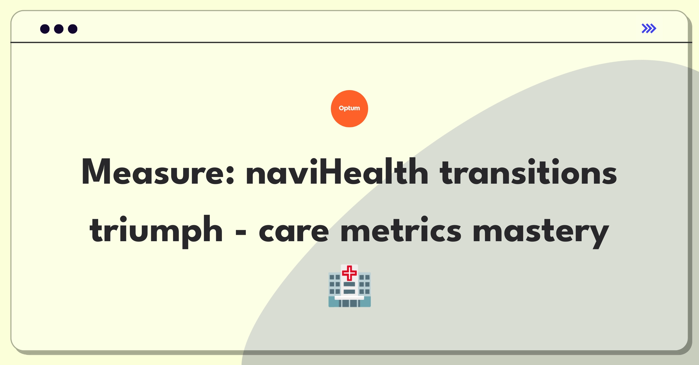 Product Management Metrics Question: Defining success for healthcare transitions software through key performance indicators