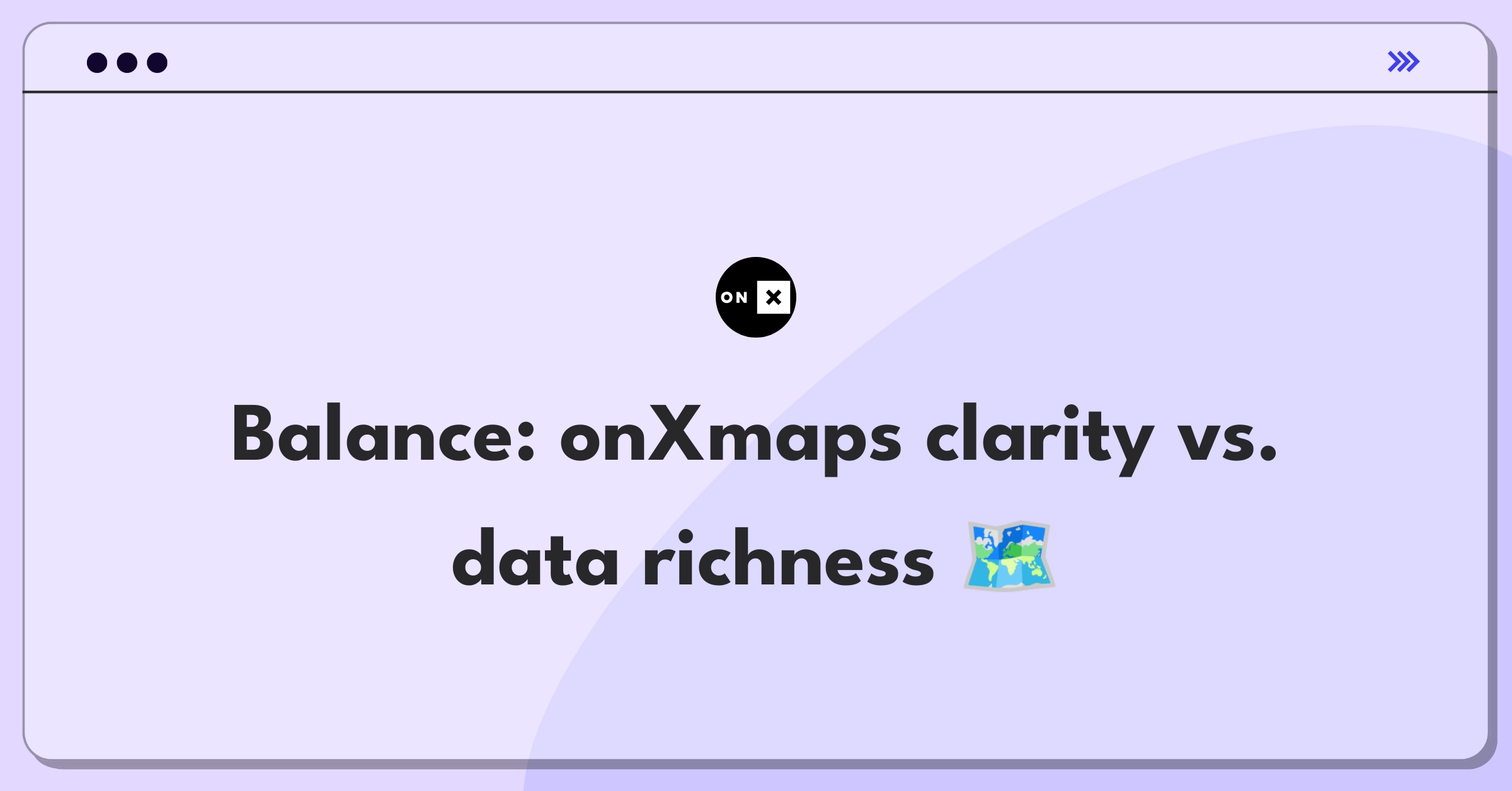 Product Management Trade-Off Question: Balancing map interface simplicity with comprehensive land ownership data for hunters