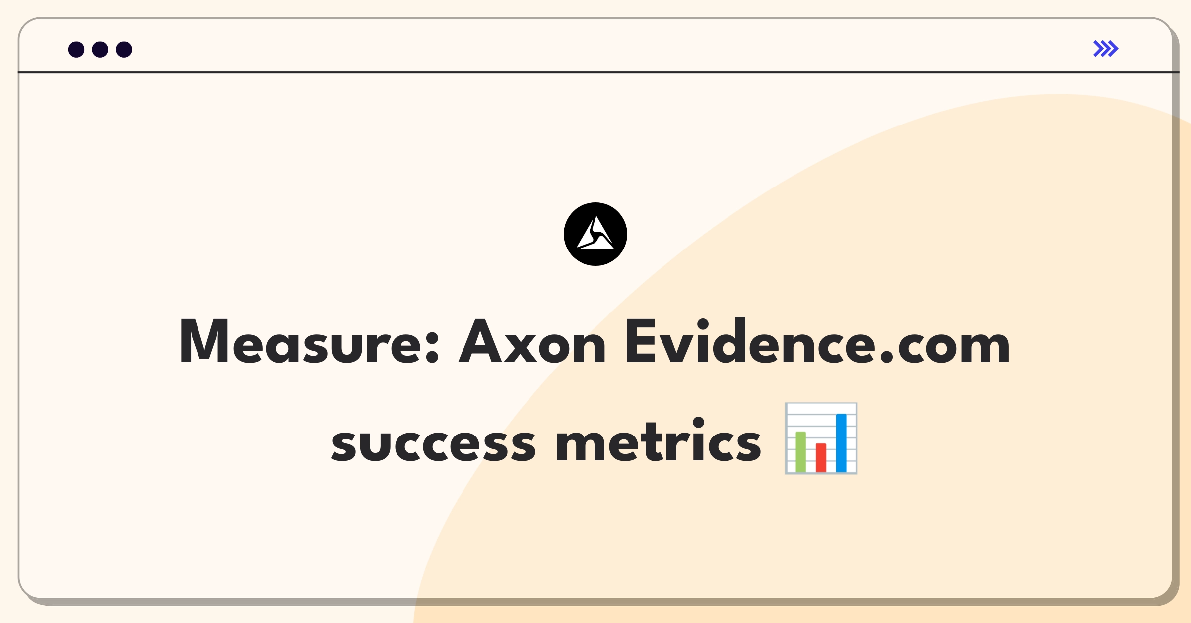 Product Management Success Metrics Question: Evaluating digital evidence platform performance for law enforcement