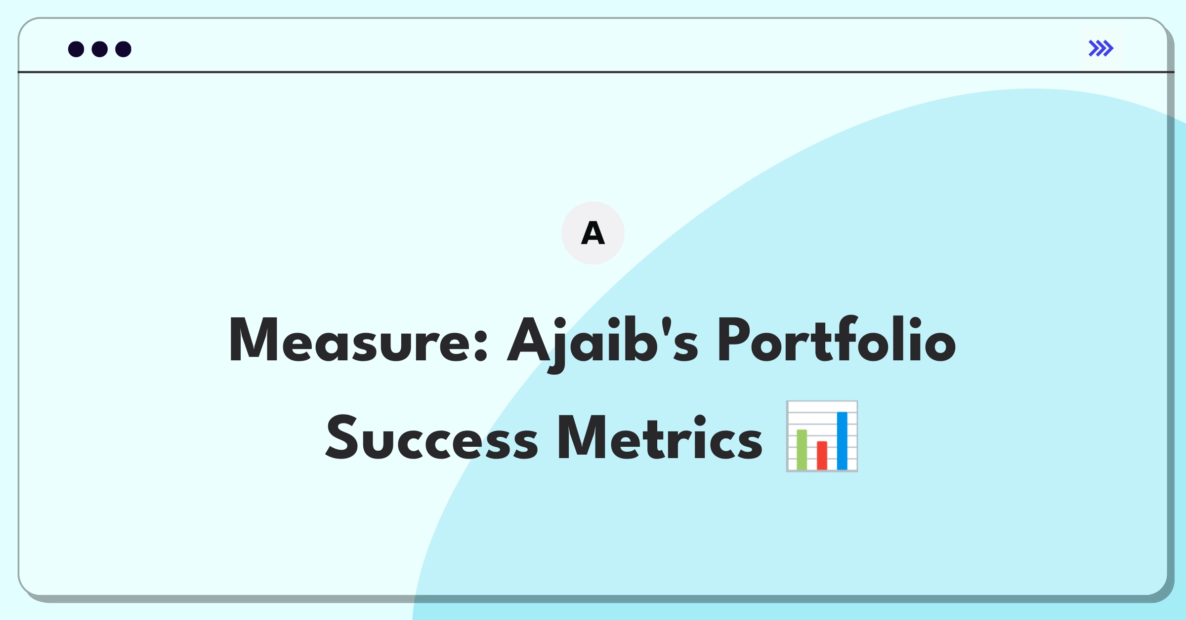 Product Management Metrics Question: Defining success for Ajaib's investment portfolio management tool