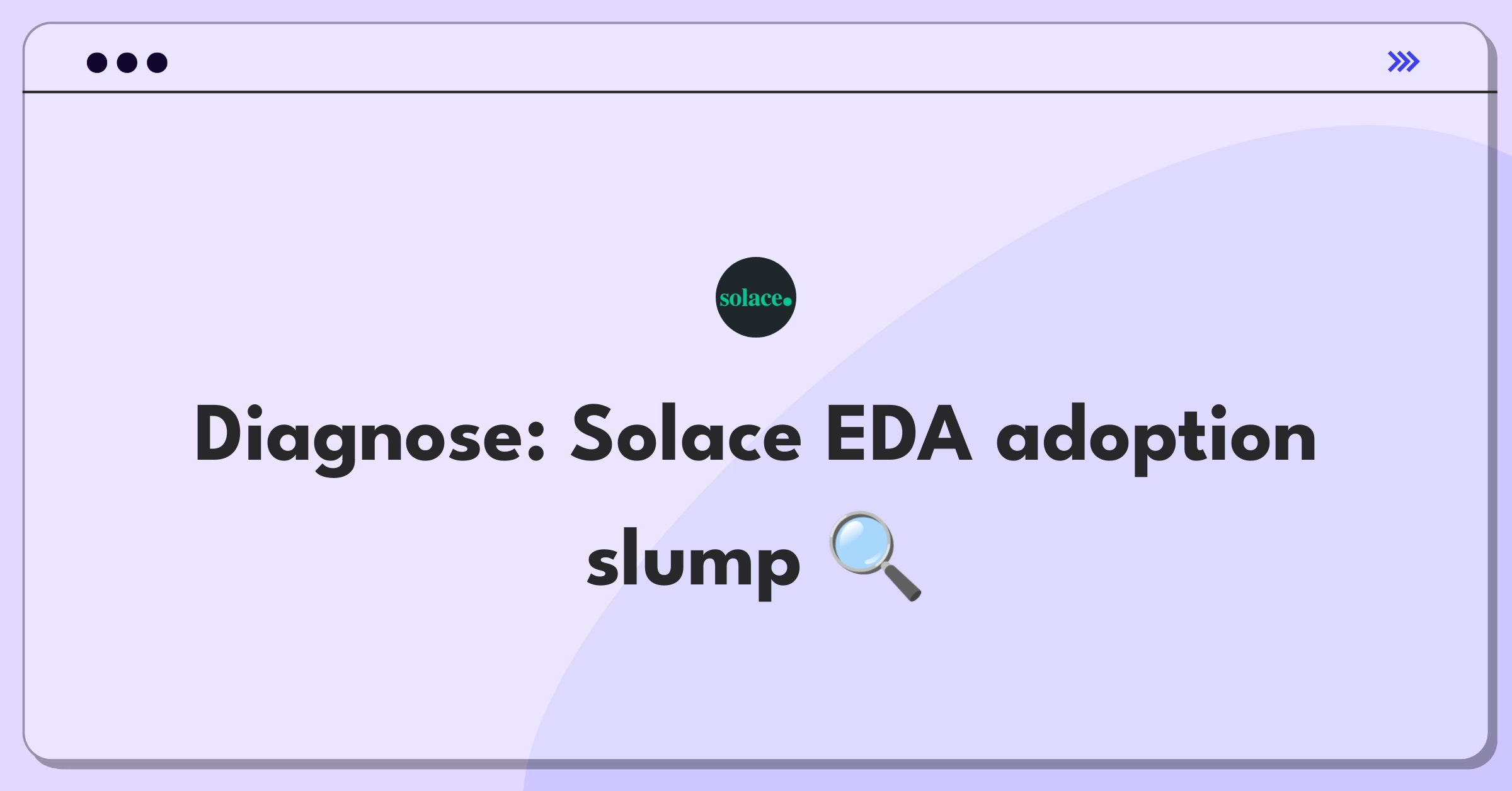 Product Management Root Cause Analysis Question: Investigating decline in Solace's event-driven architecture consulting services adoption