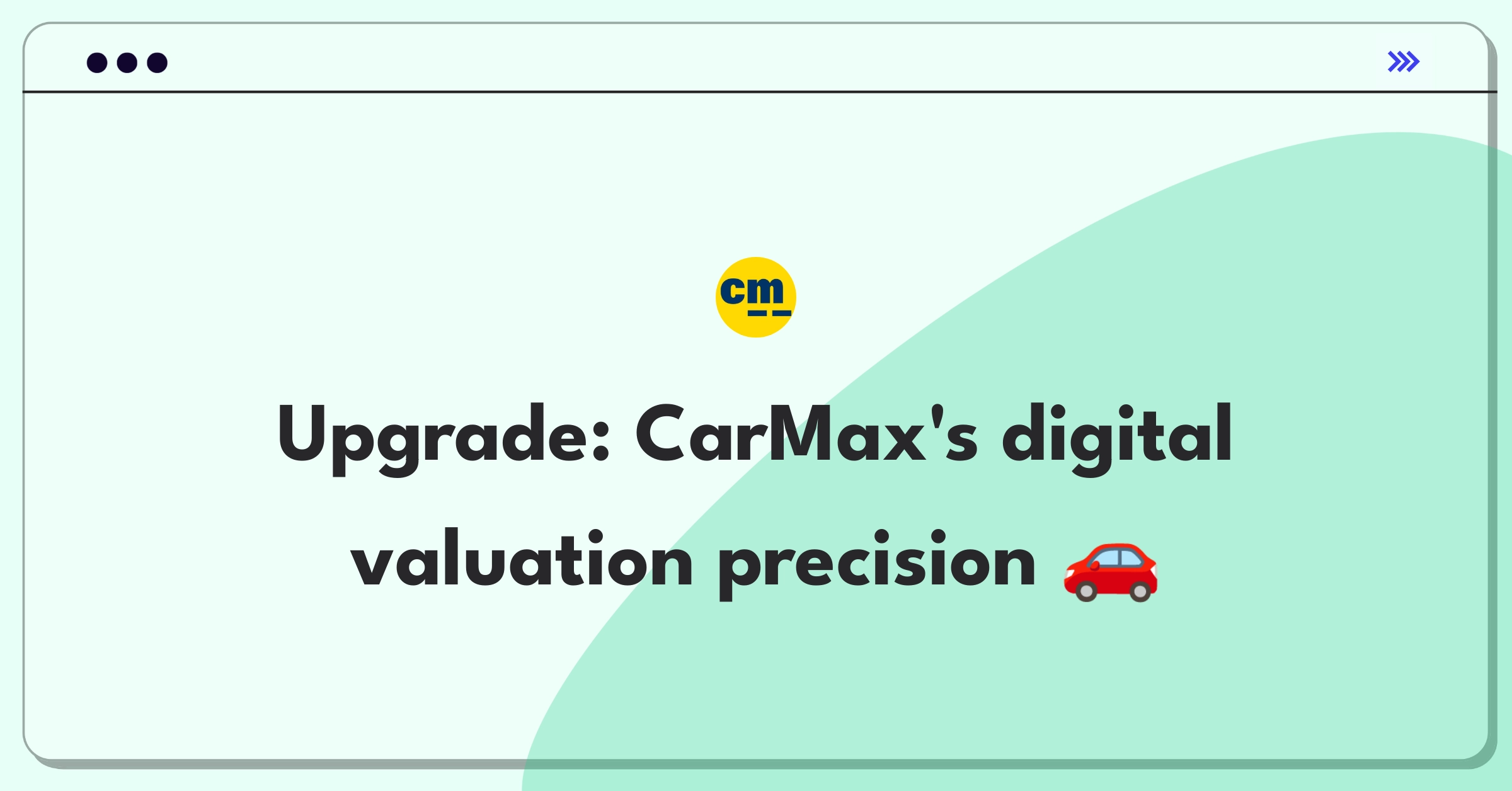 Product Management Improvement Question: Enhancing CarMax's online vehicle appraisal tool for accuracy