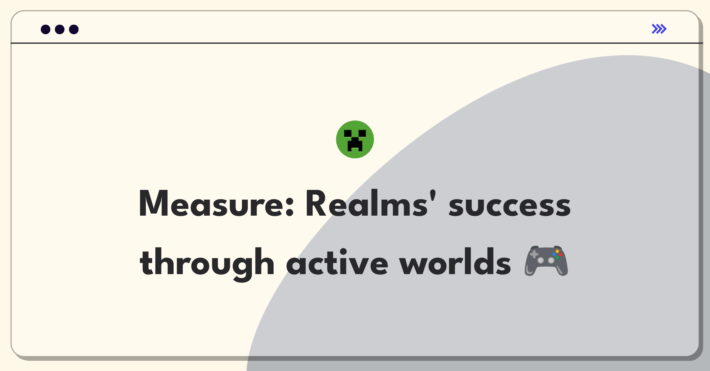 Product Management Analytics Question: Defining success metrics for Minecraft Realms subscription service