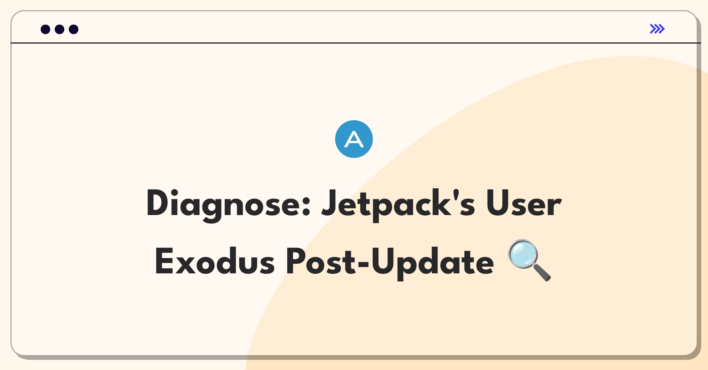 Product Management Root Cause Analysis Question: Investigating Automattic's Jetpack plugin user decline following an update