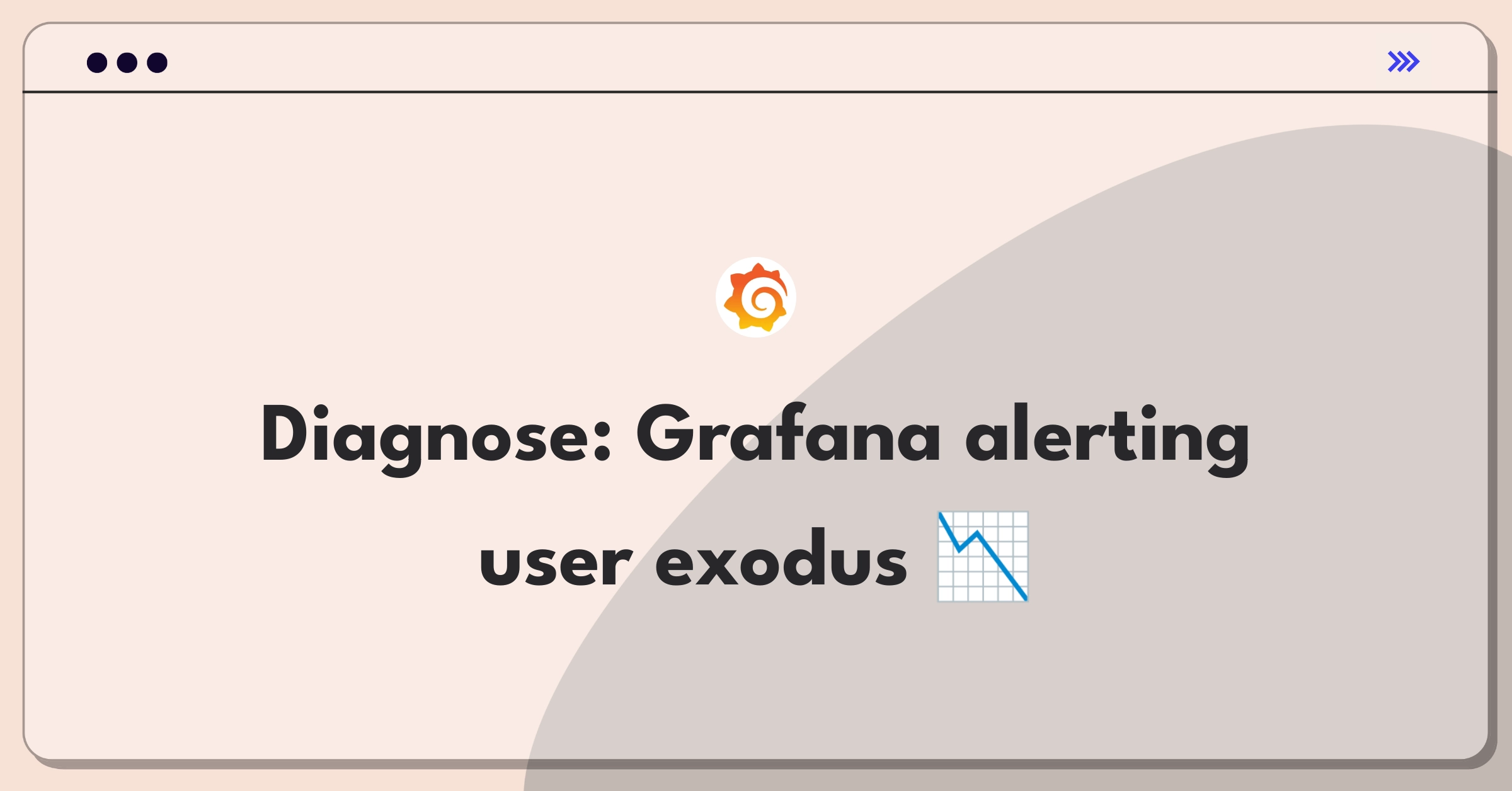 Product Management Root Cause Analysis Question: Grafana alerting feature experiencing significant user drop