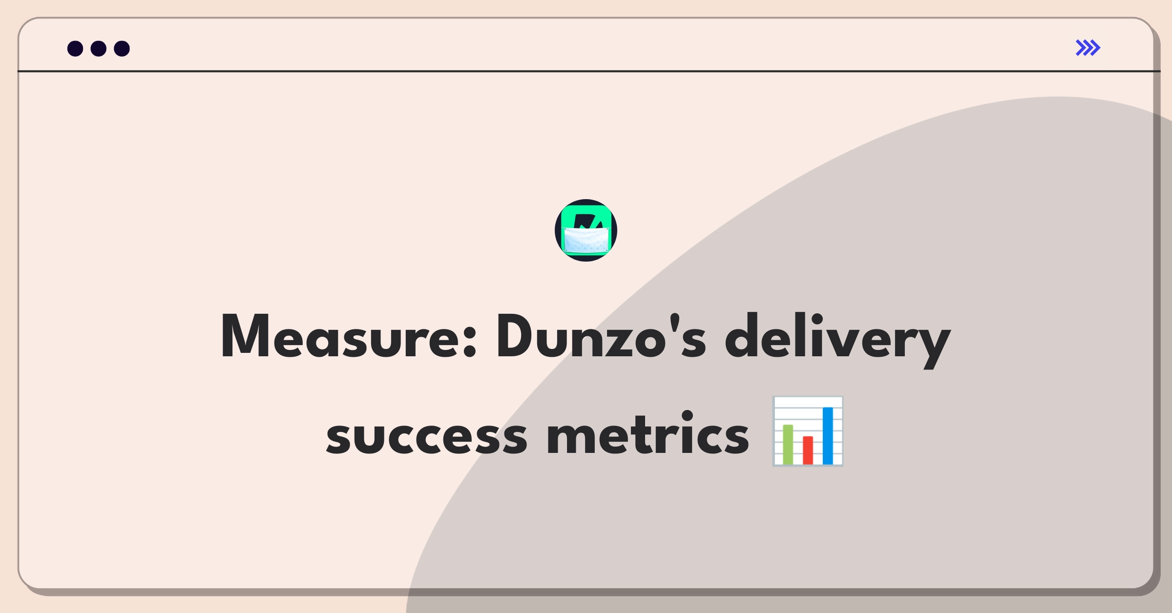 Product Management Success Metrics Question: Evaluating Dunzo's last-mile delivery performance