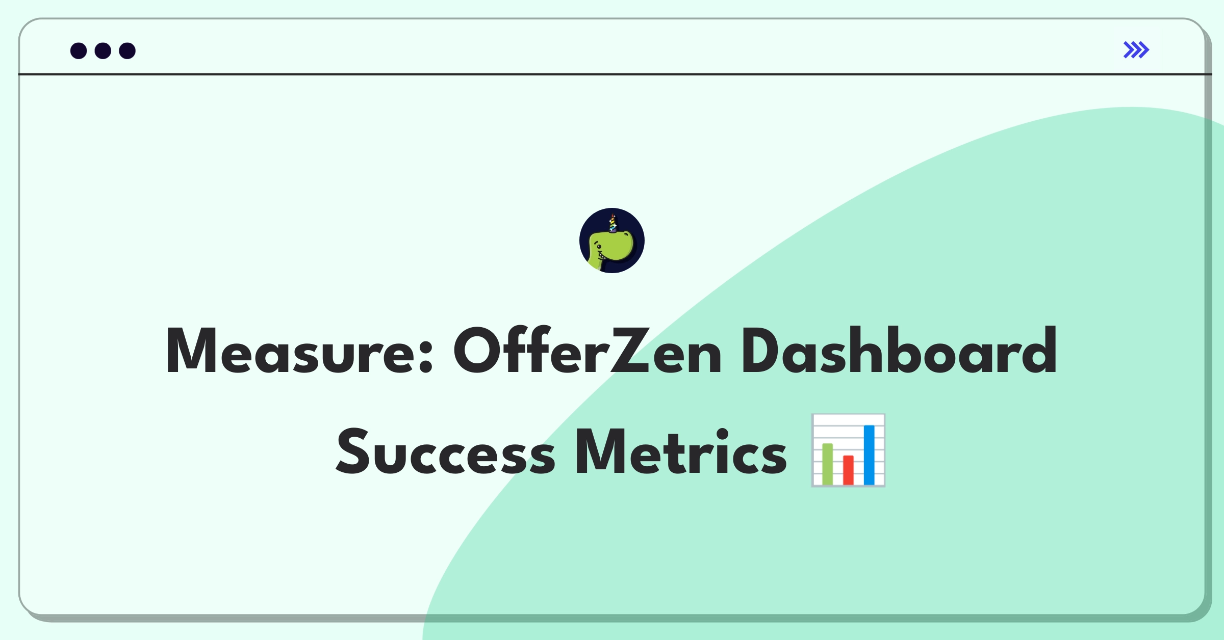 Product Management Metrics Question: OfferZen employer dashboard success definition challenge