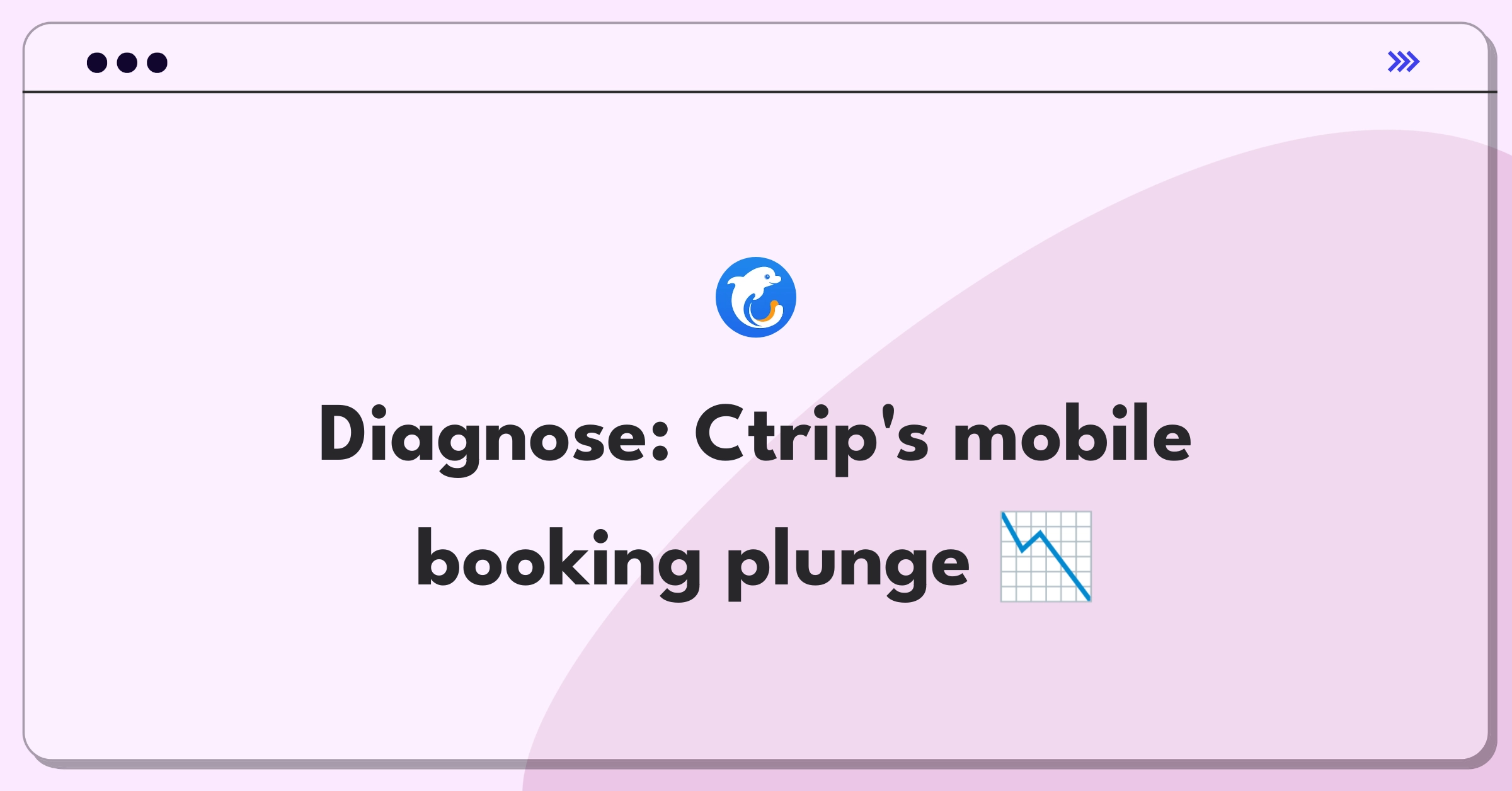 Product Management Root Cause Analysis Question: Investigating sudden drop in Ctrip's mobile app hotel booking conversion rate