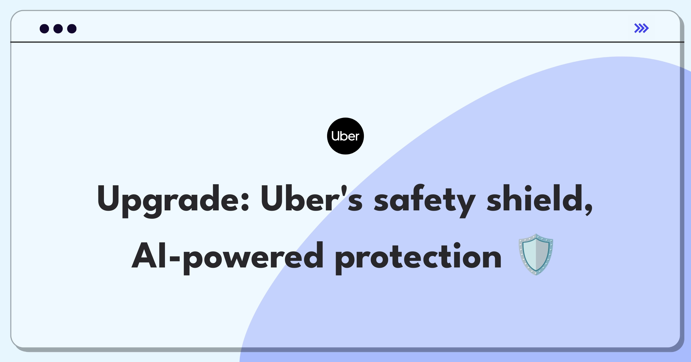 Product Management Improvement Question: Innovative safety measures for ride-sharing platforms