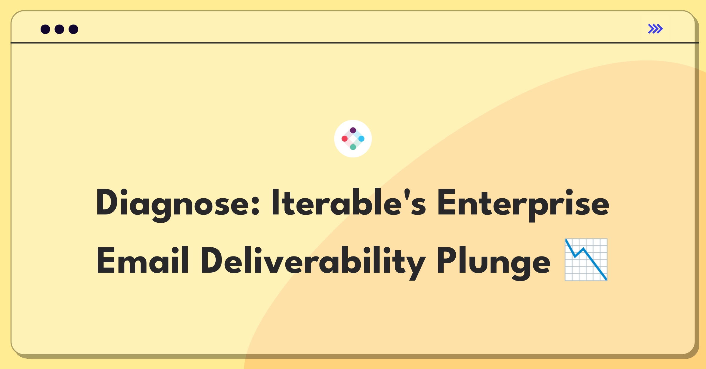 Product Management Root Cause Analysis Question: Investigating email deliverability issues for a marketing automation platform