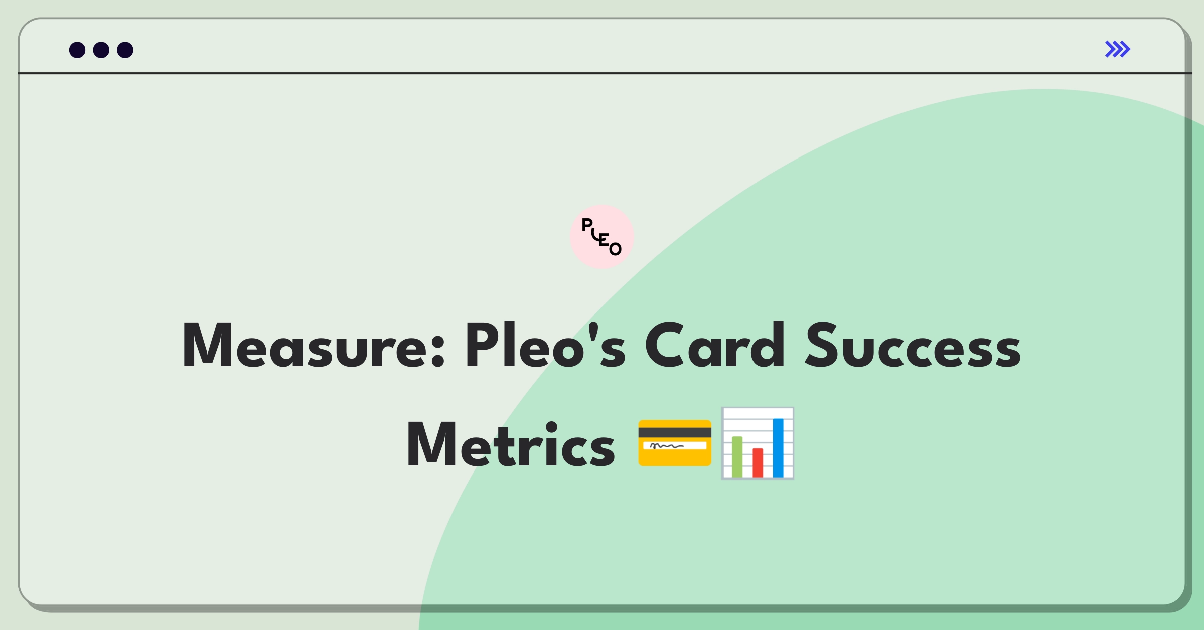 Product Management Analytics Question: Defining success metrics for Pleo's corporate card offering