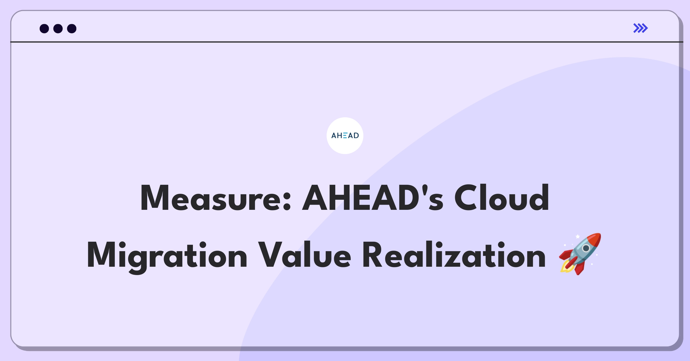 Product Management Metrics Question: Measuring success of cloud migration services for enterprise clients