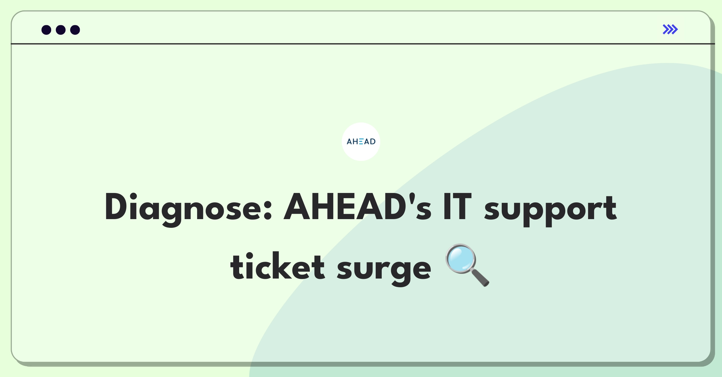 Product Management Root Cause Analysis Question: Investigating sudden increase in IT support tickets