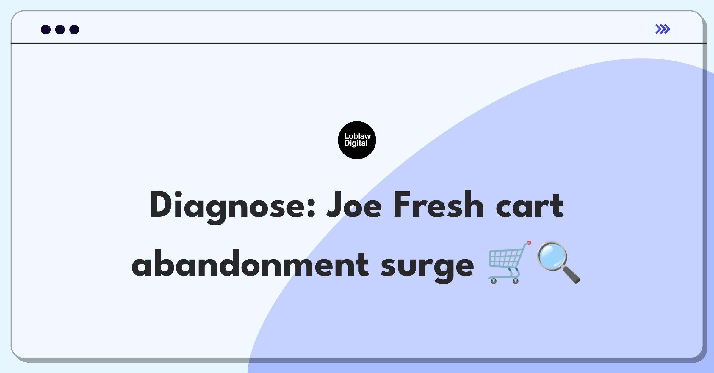 Product Management Root Cause Analysis Question: Investigating sudden increase in e-commerce cart abandonment rate