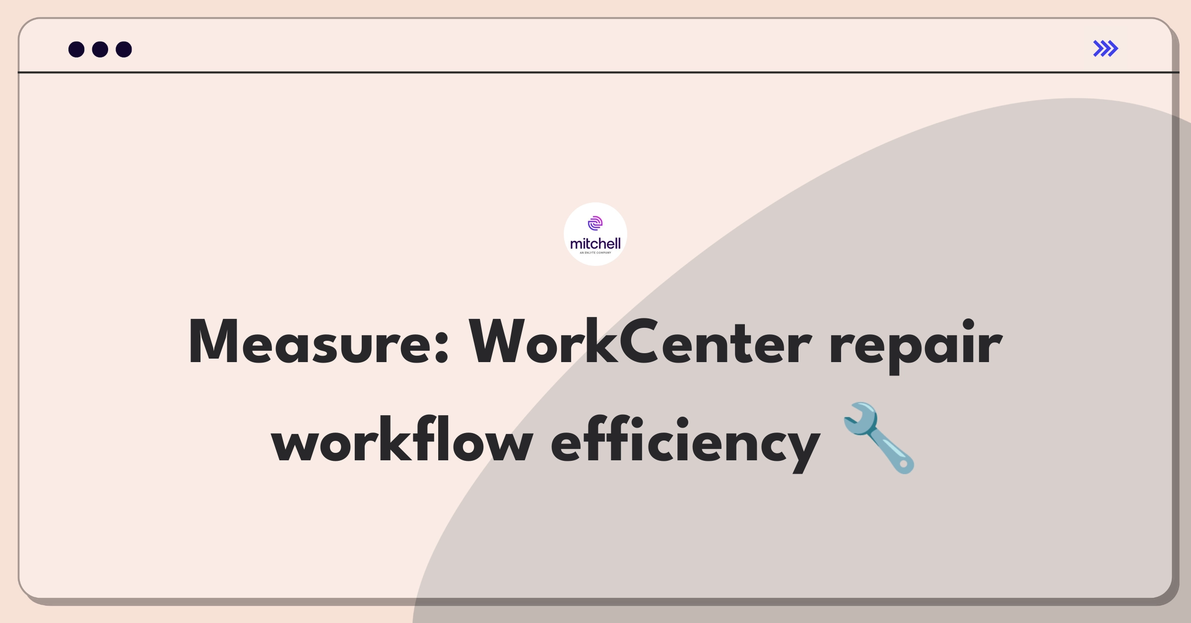 Product Management Analytics Question: Defining success metrics for collision repair workflow platform