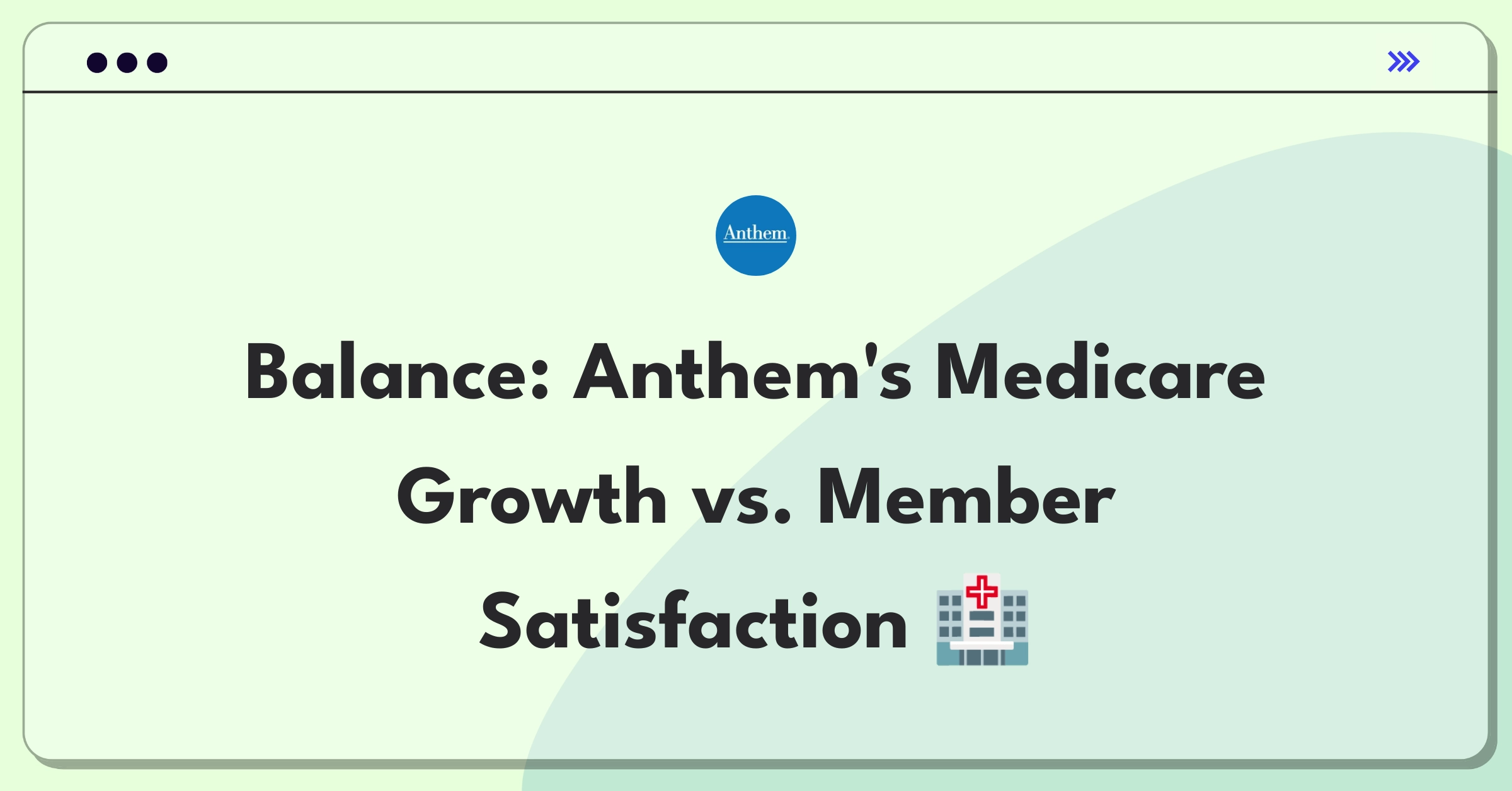 Anthem Medicare Advantage Strategy Product TradeOff Case NextSprints