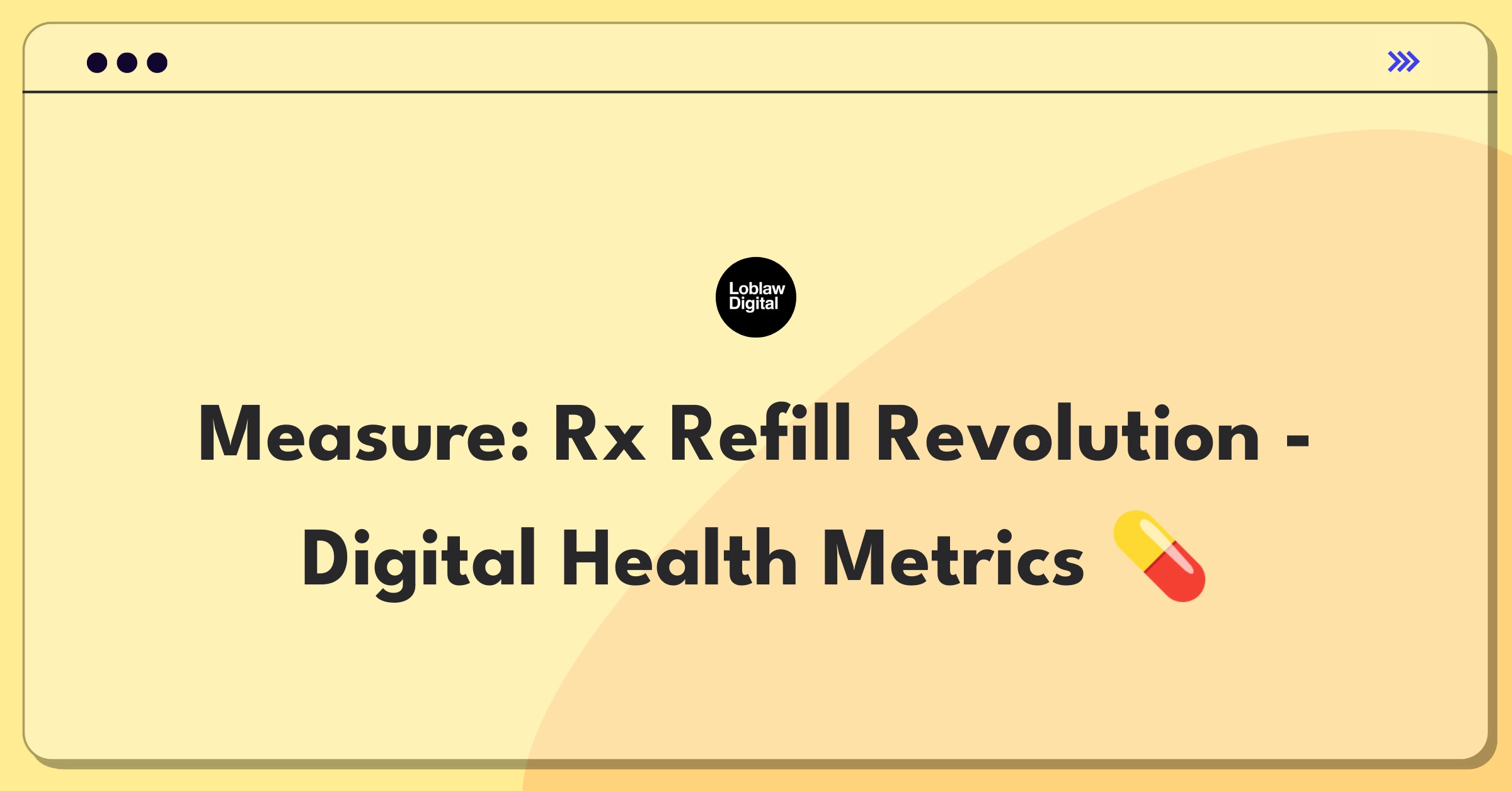 Product Management Metrics Question: Measuring success of online prescription refill feature for pharmacy chain