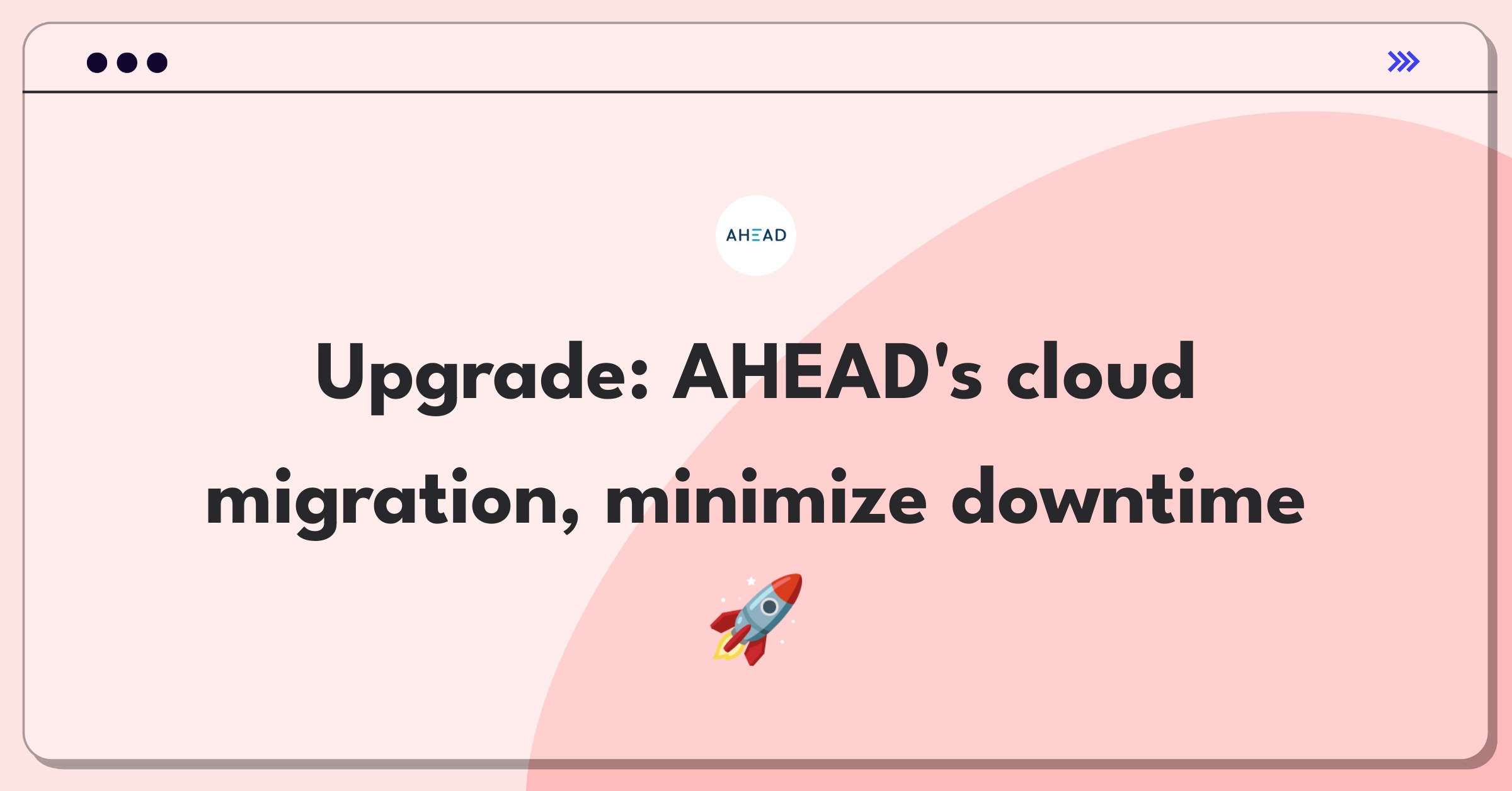 Product Management Improvement Question: Optimizing cloud migration services to reduce client downtime