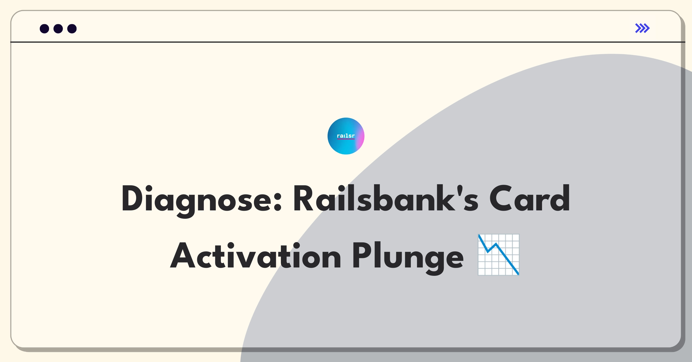 Product Management Root Cause Analysis Question: Investigating virtual card activation decline for fintech company