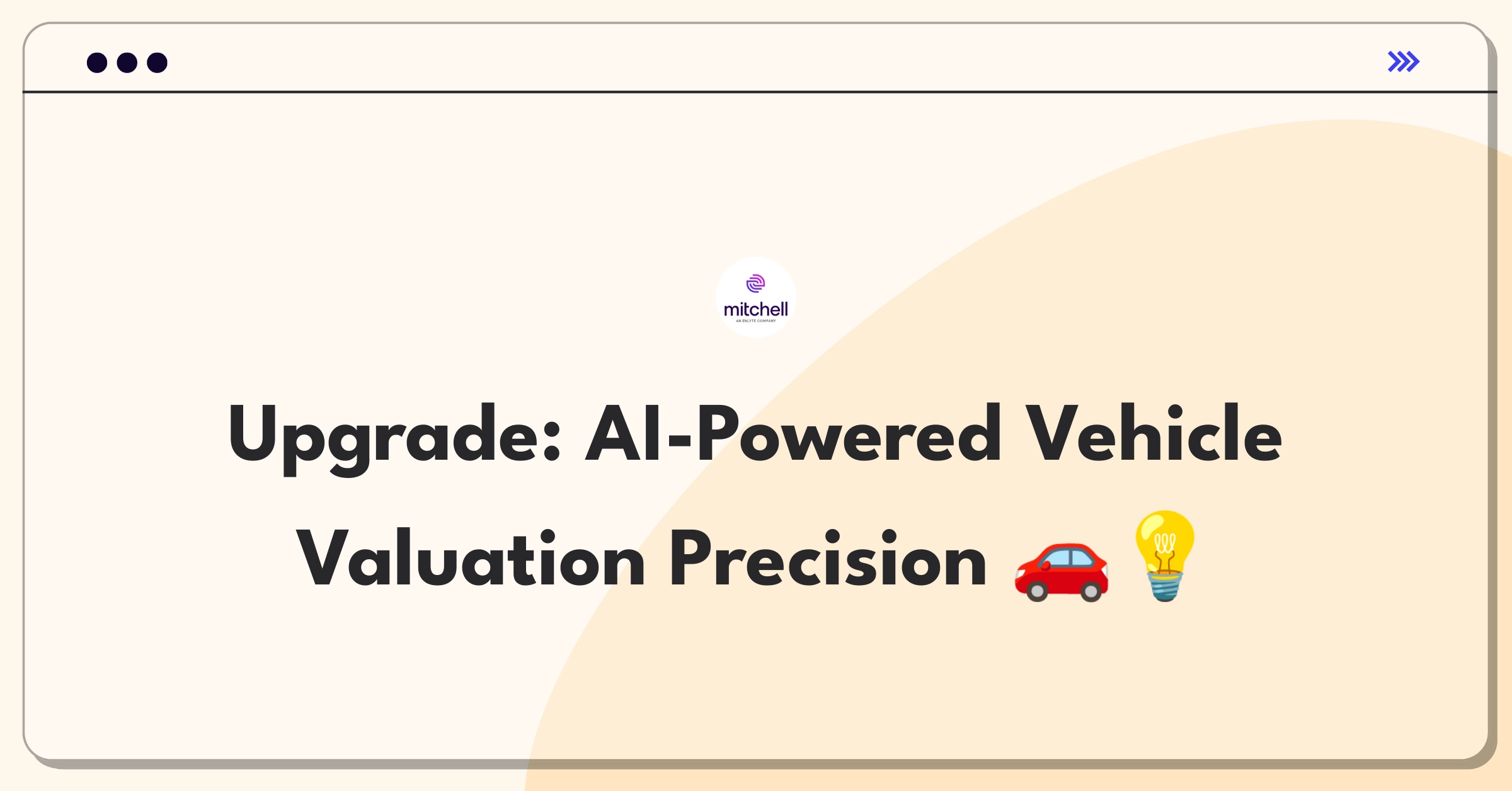 Product Management Improvement Question: Enhancing vehicle valuation accuracy through AI and data integration