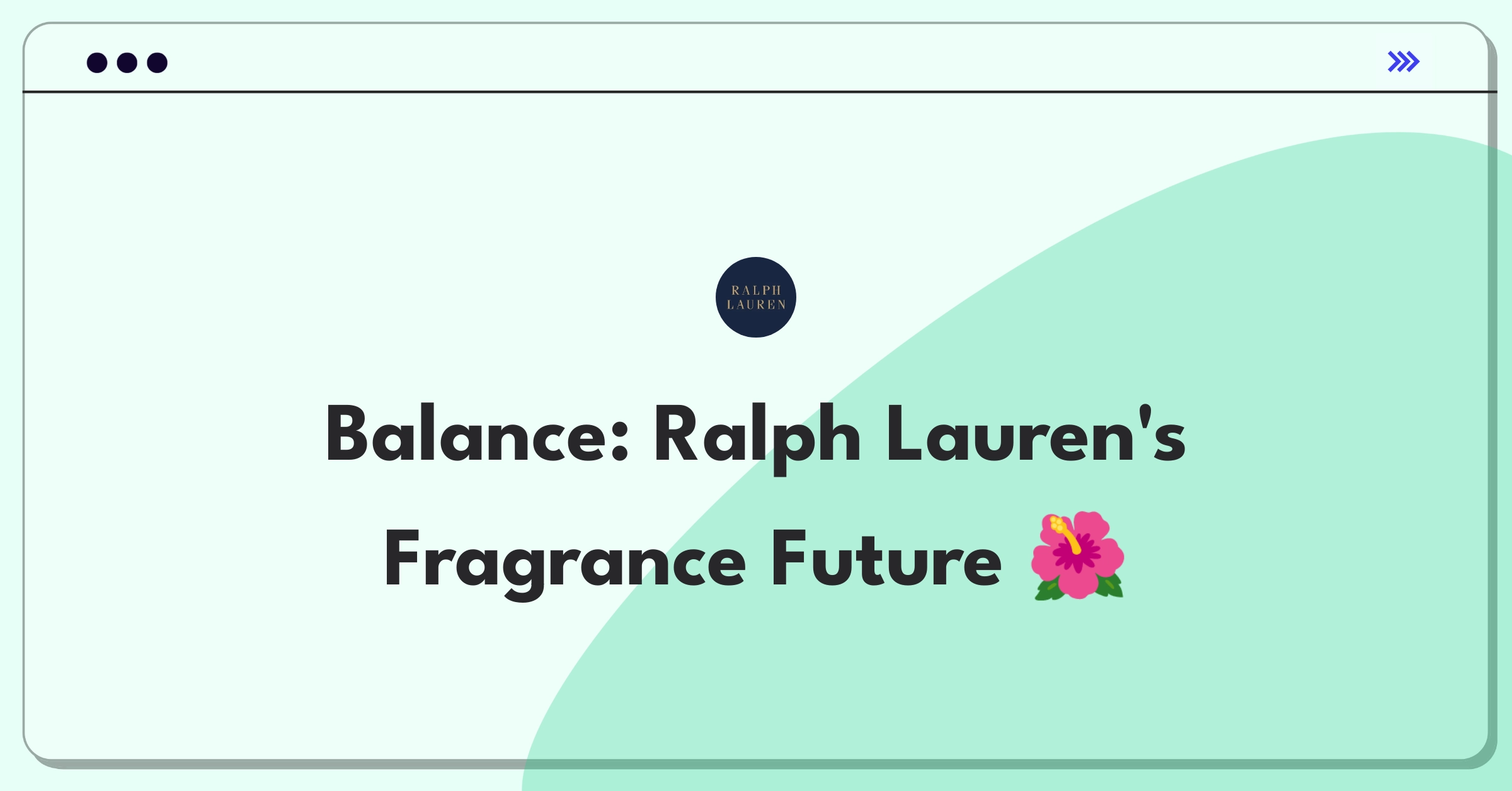 Product Management Trade-Off Question: Ralph Lauren fragrance line development vs packaging improvement strategy