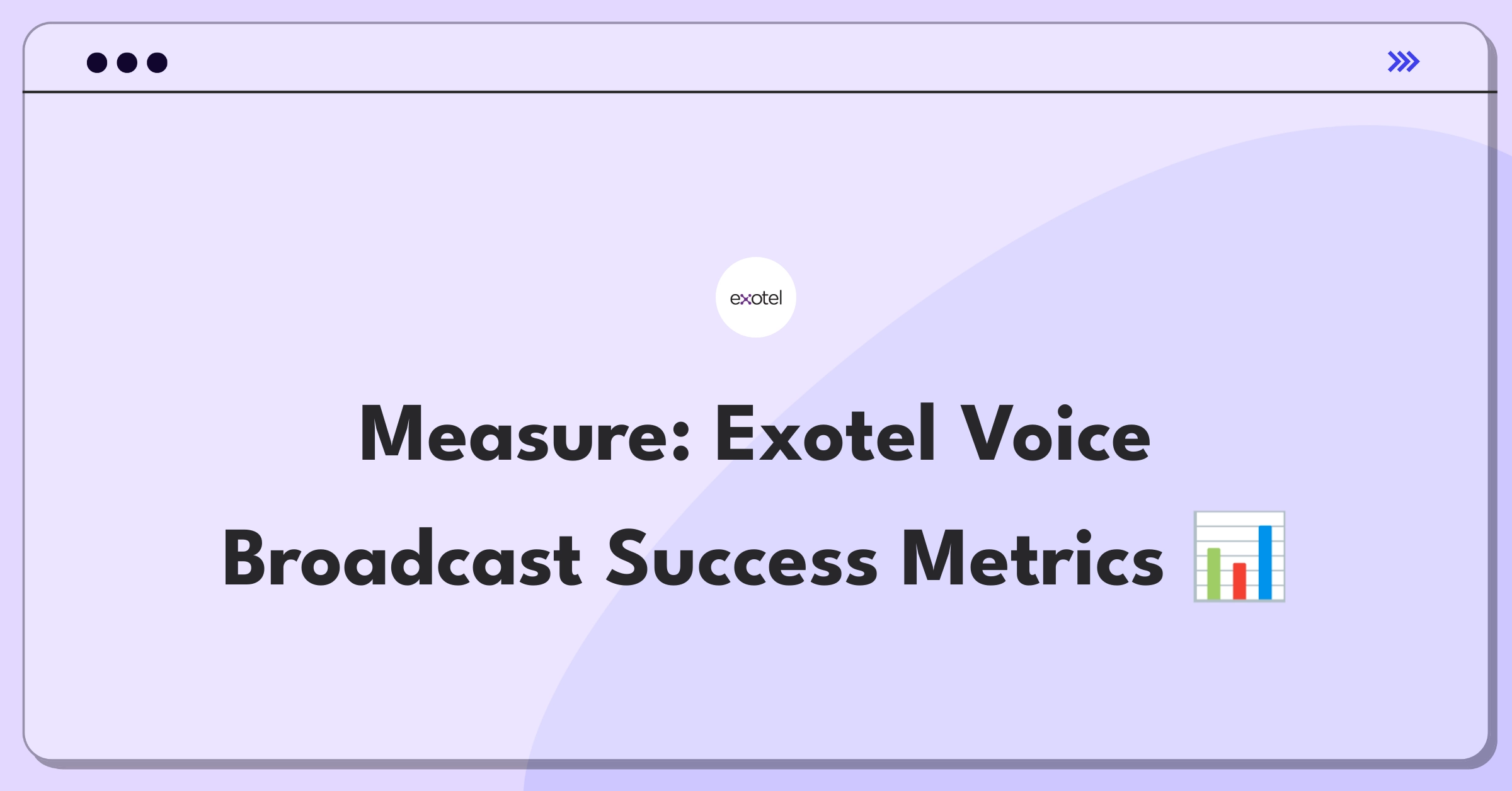 Product Management Analytics Question: Evaluating metrics for Exotel's Voice Broadcasting service