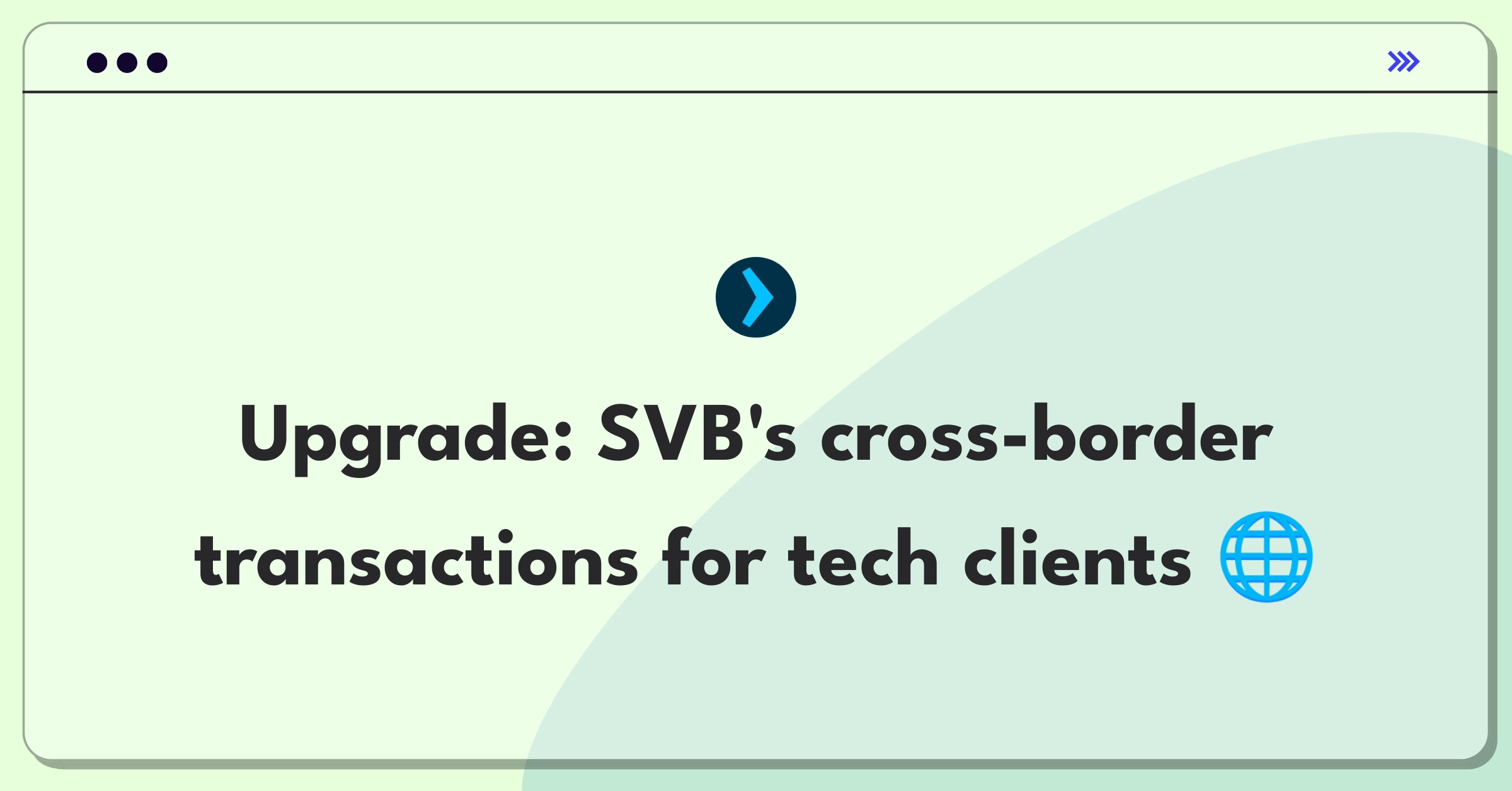 Product Management Improvement Question: Streamlining international banking services for Silicon Valley Bank