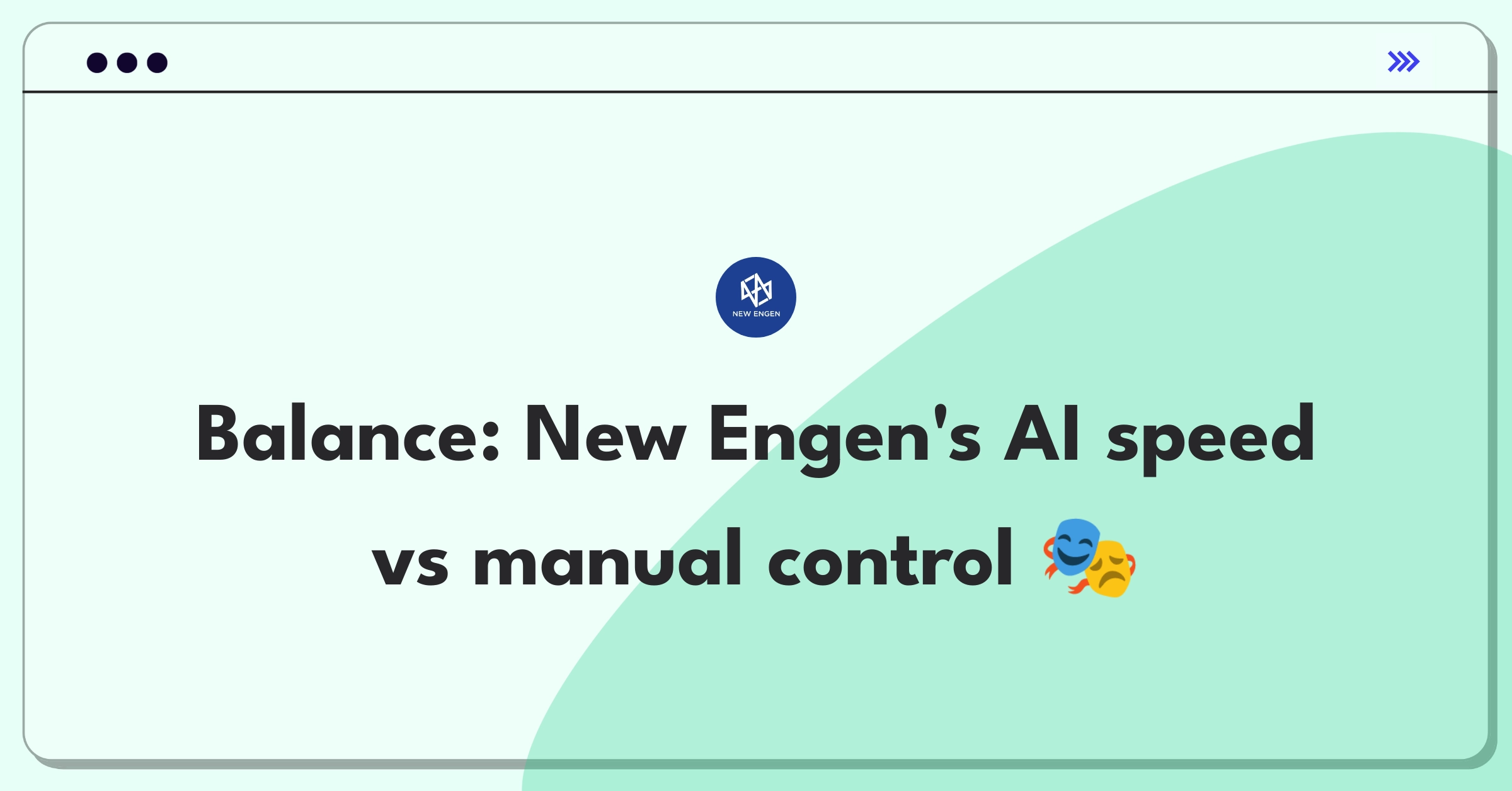 Product Management Trade-Off Question: New Engen AI-powered tools versus manual customization options for advertisers