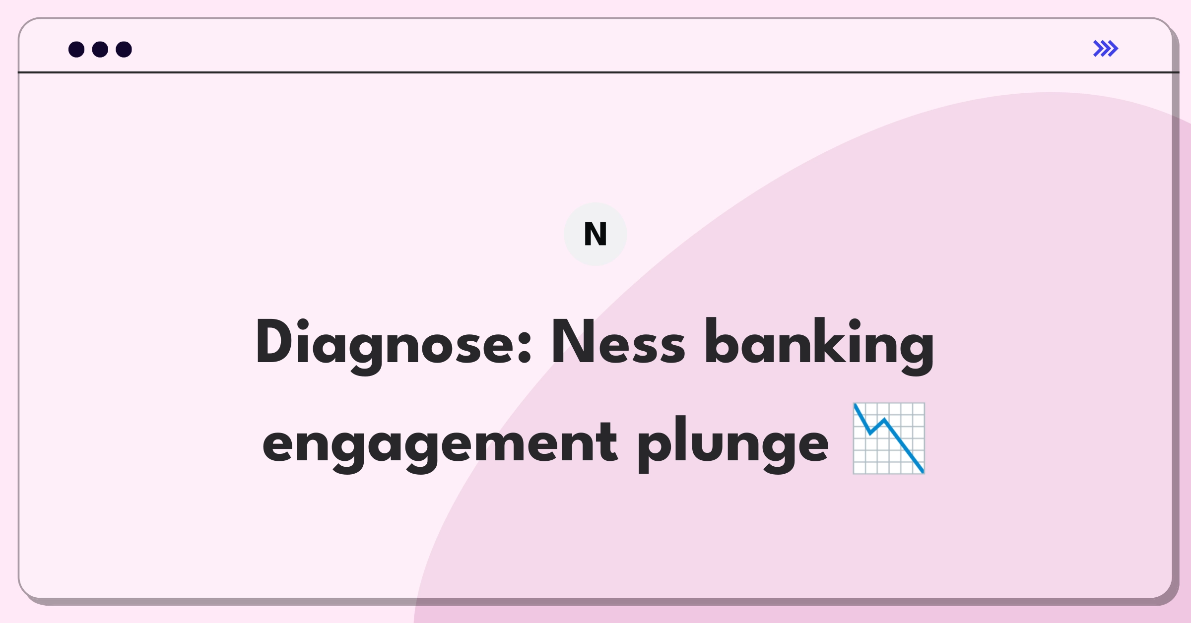 Product Management Root Cause Analysis Question: Investigating sudden user engagement decline in digital banking platform