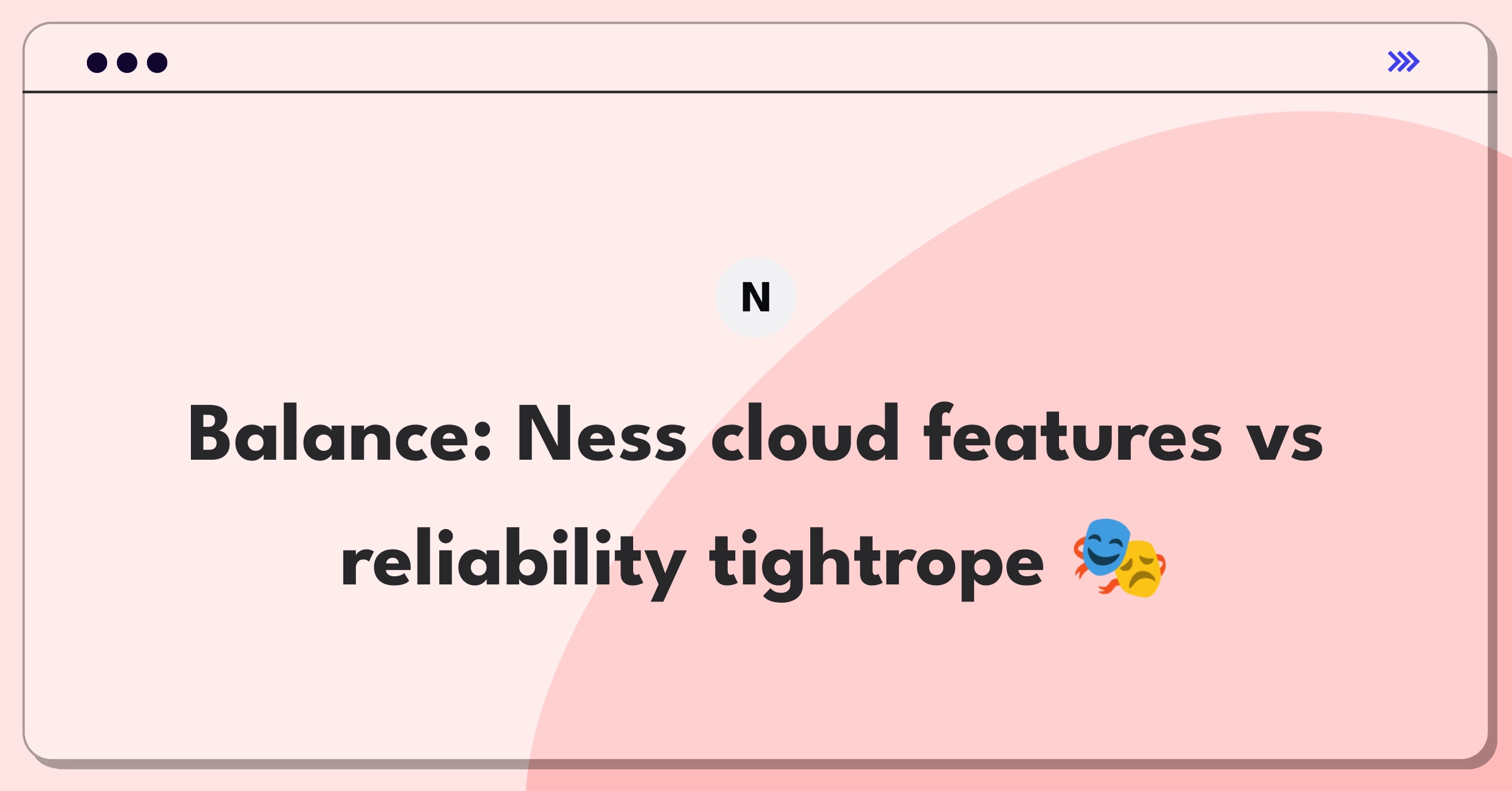 Product Management Trade-Off Question: Balancing new features and reliability in cloud migration services