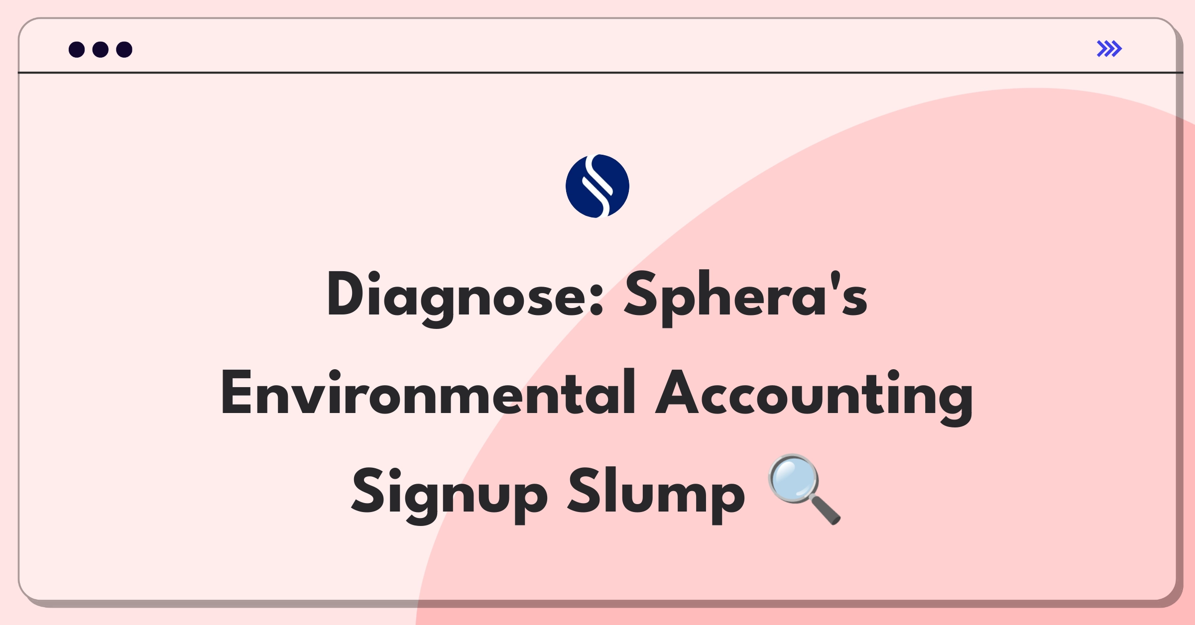 Product Management Root Cause Analysis Question: Investigating decline in environmental software user signups