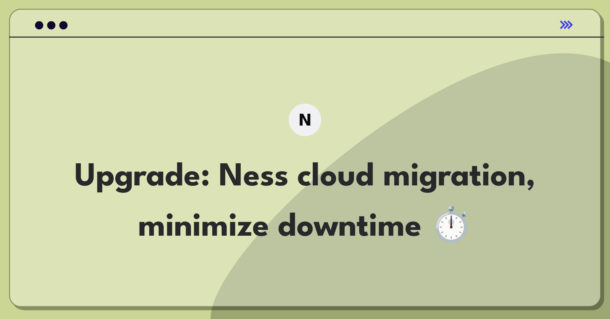 Product Management Improvement Question: Ness Digital Engineering cloud migration services optimization to reduce client downtime