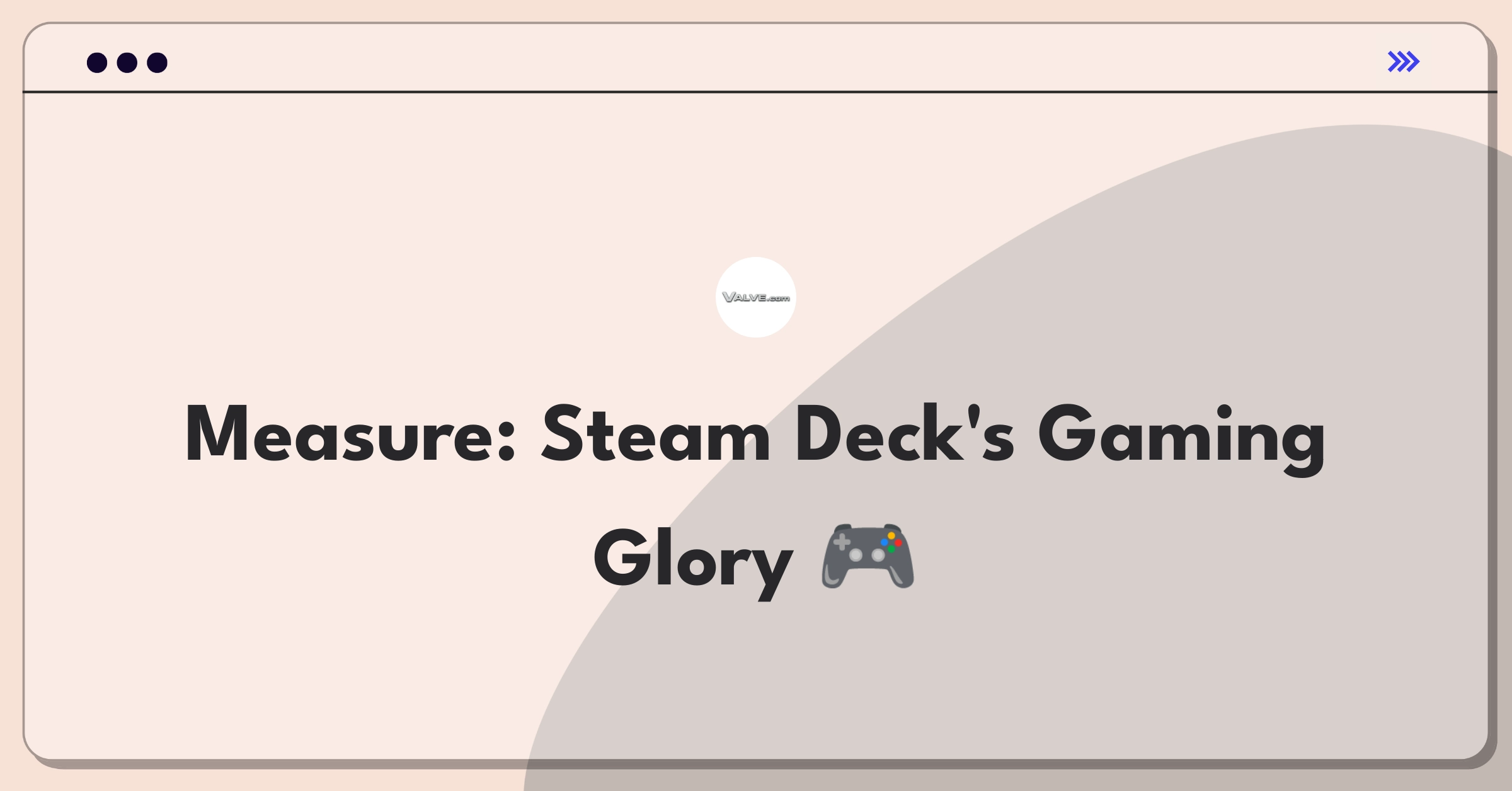 Product Management Metrics Question: Defining success for Valve's Steam Deck handheld gaming device