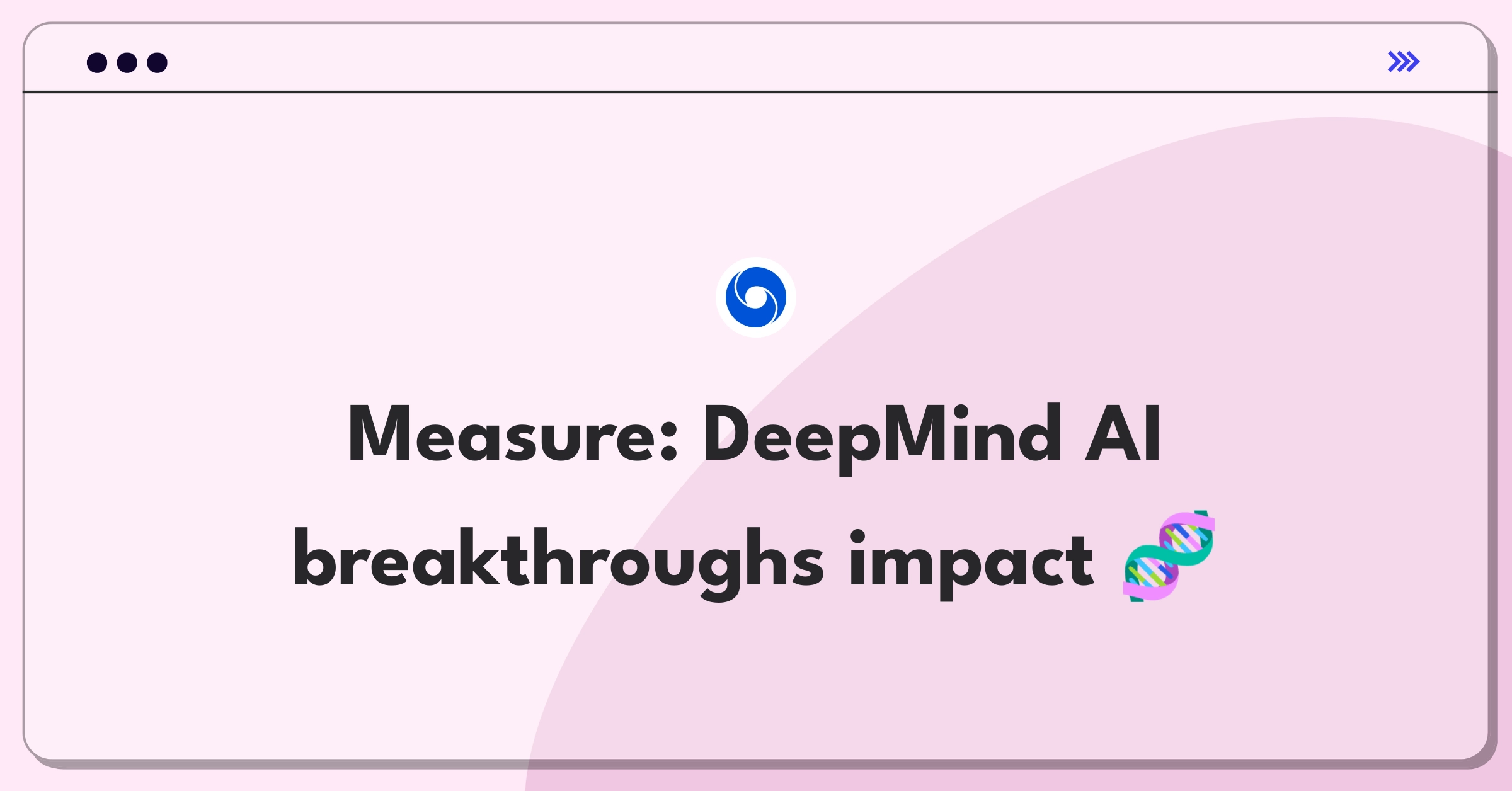 Product Management Success Metrics Question: Evaluating AI's impact on scientific discovery