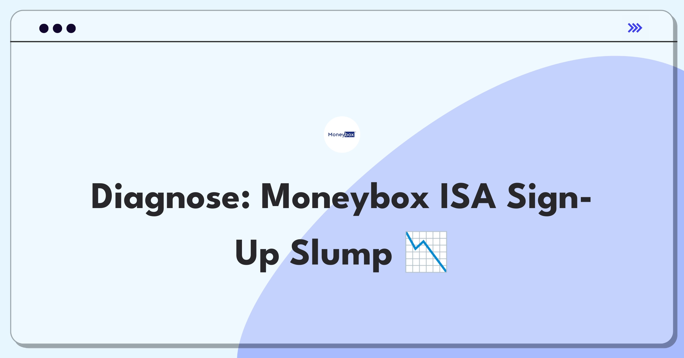 Product Management Root Cause Analysis Question: Investigating Moneybox ISA sign-up decline with data-driven approach