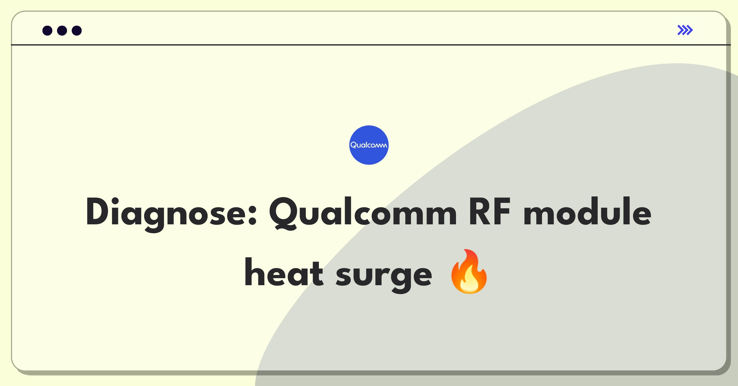 Product Management Root Cause Analysis Question: Smartphone overheating due to new RF modules