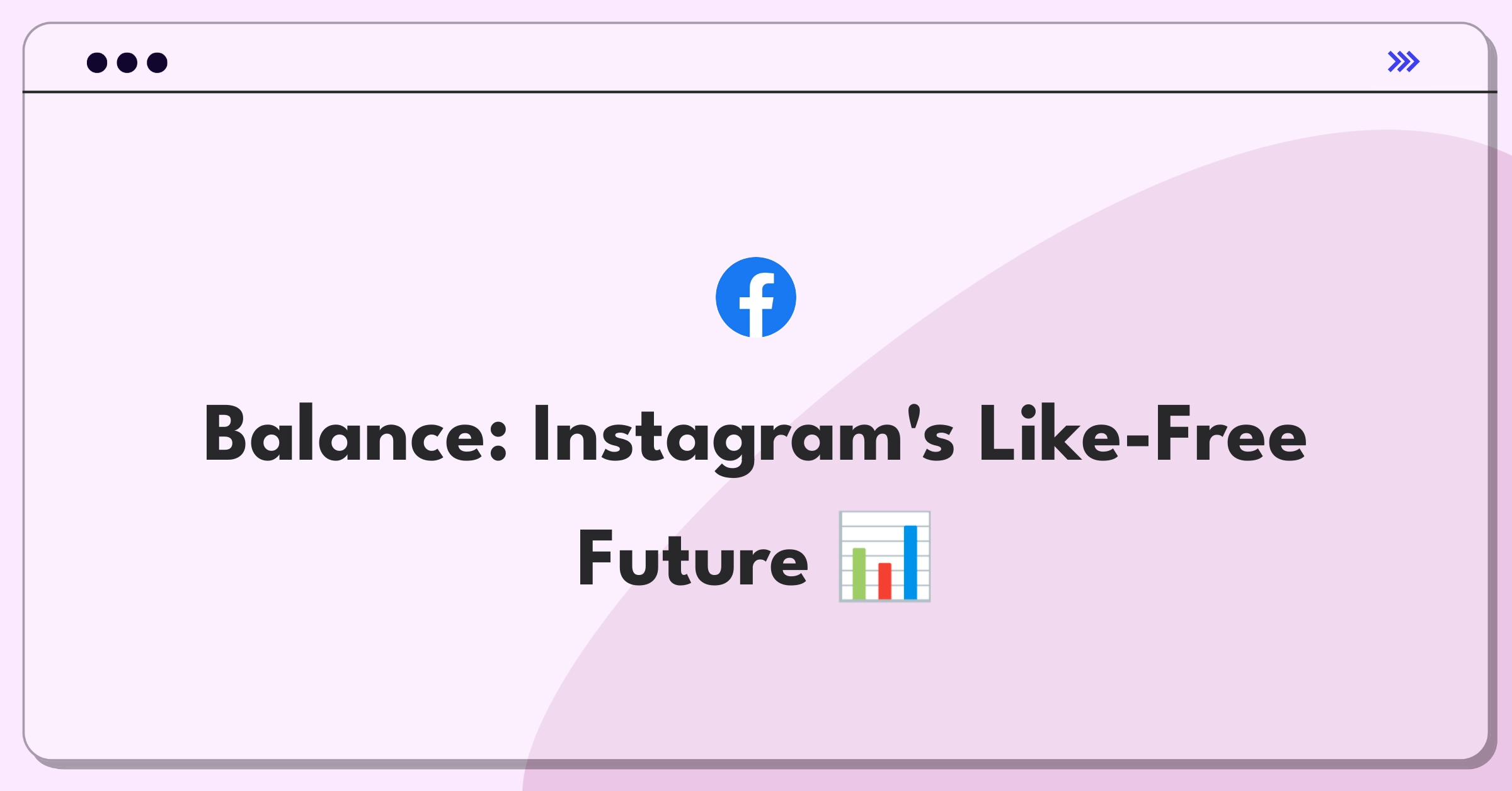 Product Management Strategy Question: Instagram removing like counts to improve user experience